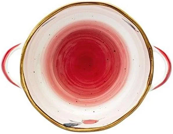 کاسه های آشپزخانه COKYIS، کاسه سرامیکی پخت، کاسه دسر لانه پرنده، فنجان تخم مرغ بخارپز شده، ظروف غذاخوری دو گوش (رنگ: تک رنگ)