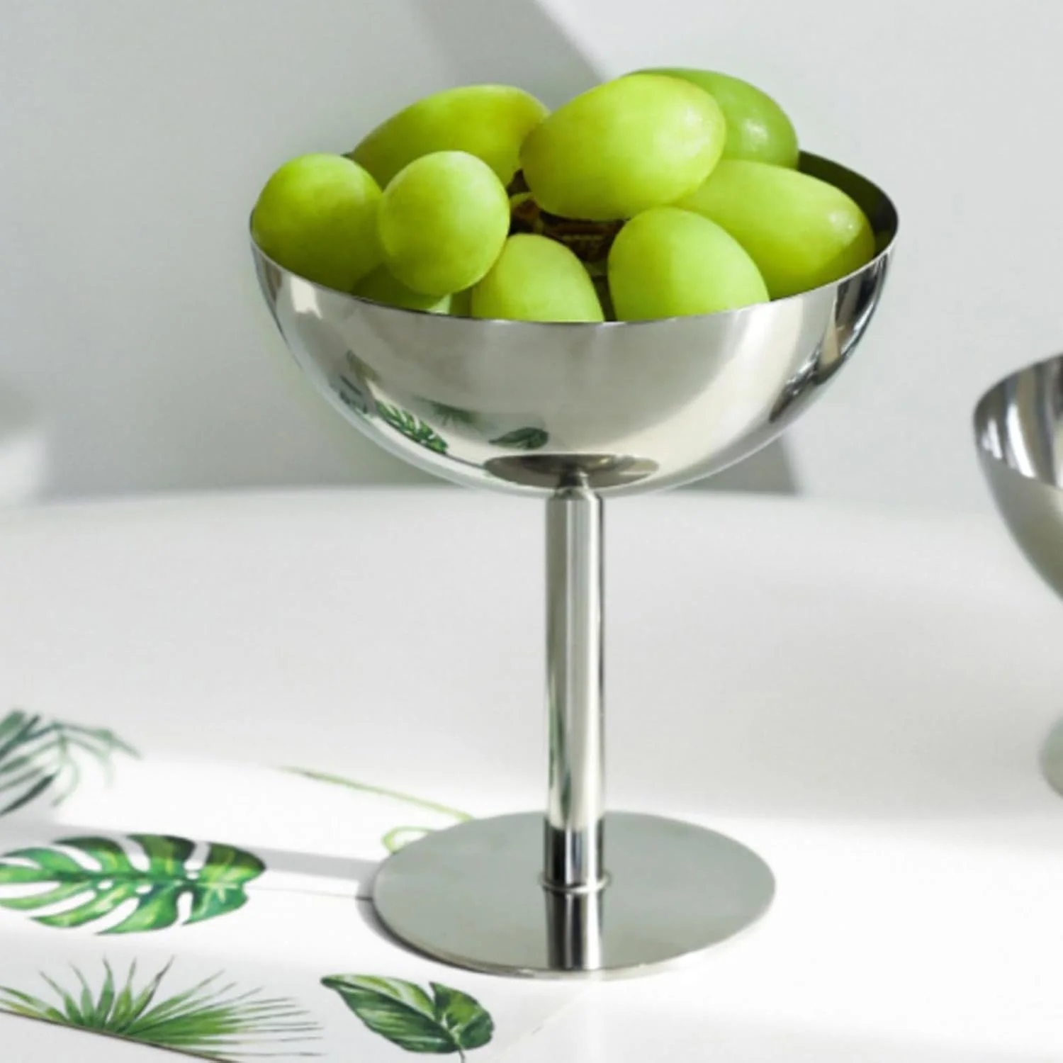 ظرف بستنی خوری استیل Cocoarm، ظرف دسر، بستنی، کاسه های شیشه ای، لیوان دسر پایه دار، شکل گرد، ظرف دسر برای مهمانی، خانواده، بار ظرف بستنی خوری استیل Cocoarm، ظرف دسر، بستنی، کاسه های شیشه ای، لیوان دسر پایه دار، شکل گرد، ظرف دسر برای مهمانی، خانواده، بار