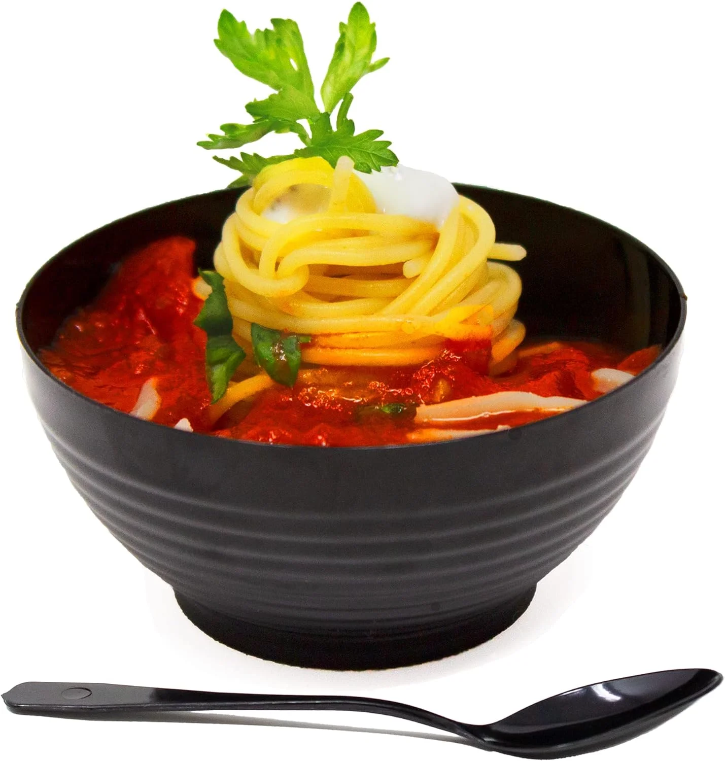 بسته 50 عددی کاسه پلاستیکی مینی مشکی 2 اونسی به سبک آسیایی CMJJ همراه با قاشق، مناسب برای کاسه های پیش غذا و کاسه های دسر یکبار مصرف، لیوان دسر مینی یکبار مصرف قابل بازیافت با کیفیت حرفه ای برای پیش غذا بسته 50 عددی کاسه پلاستیکی مینی مشکی 2 اونسی به سبک آسیایی CMJJ همراه با قاشق، مناسب برای کاسه های پیش غذا و کاسه های دسر یکبار مصرف، لیوان دسر مینی یکبار مصرف قابل بازیافت با کیفیت حرفه ای برای پیش غذا