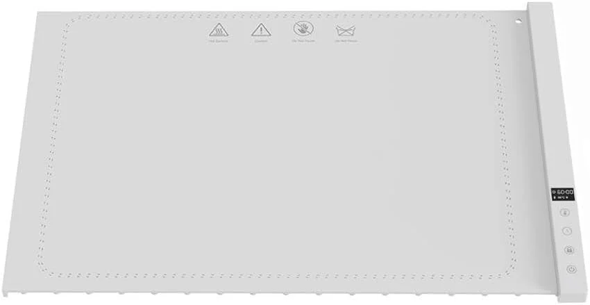 سینی گرم نگهدارنده برقی دکور کابین برای غذا - کنترل دمای قابل تنظیم، گرمایش سریع، تشک گرم کننده سیلیکونی تاشو برای مهمانی ها، بوفه ها، خانه، دفتر و رستوران ها | 5 تنظیمات دما