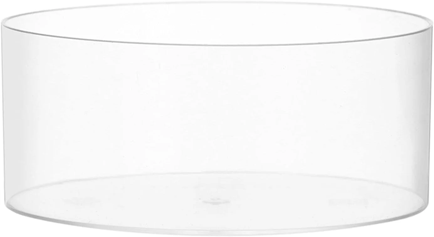 ظروف دسر DHXYZM، 140 میلی لیتر، ظروف پلاستیکی یکبار مصرف، کاسه دسر برای مهمانی و عروسی، 10 عدد، مناسب برای پذیرایی عروسی (رنگ: شفاف، اندازه: یک سایز)