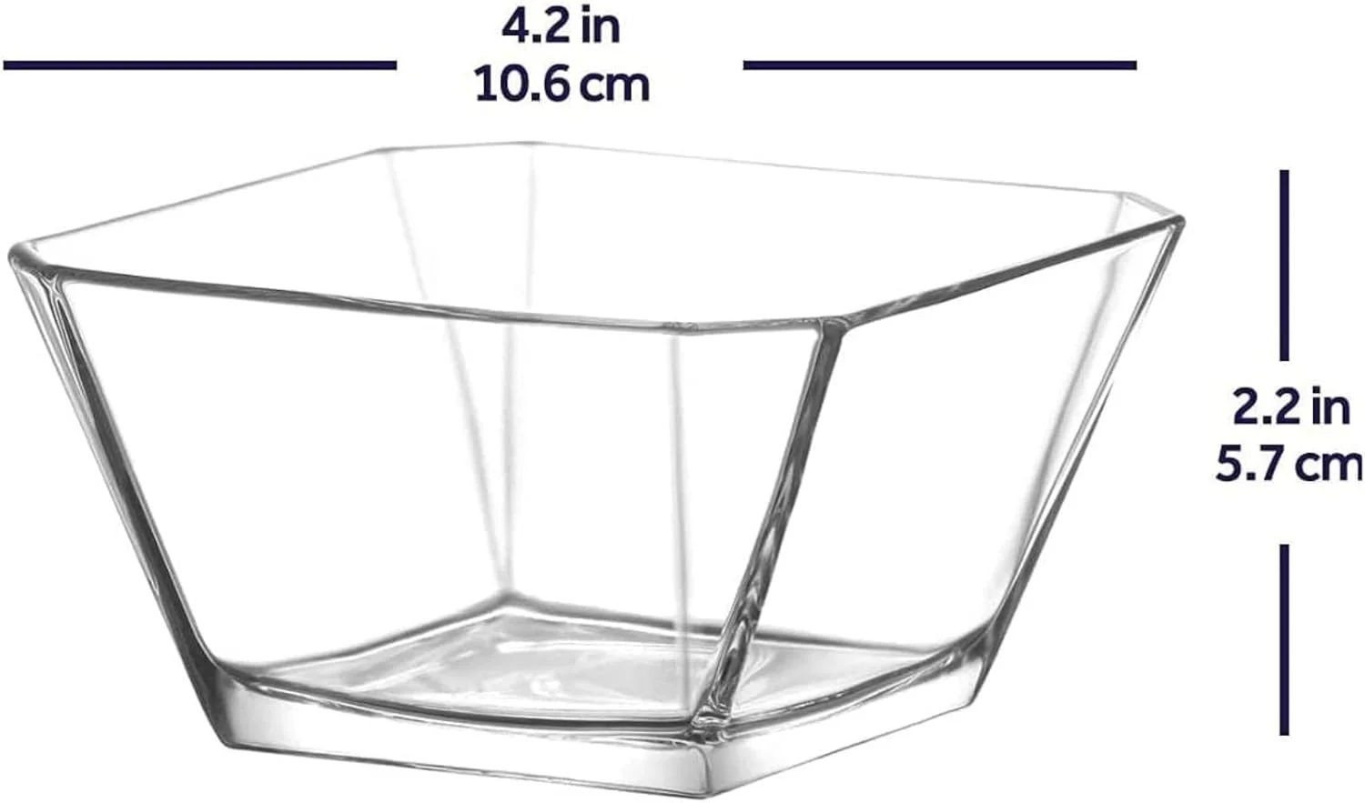 ست 6 عددی کاسه دسر شیشه ای DMA-Z مدل Lav Bowls (حجم 300 میلی لیتر) ست 6 عددی کاسه دسر شیشه ای DMA-Z مدل Lav Bowls (حجم 300 میلی لیتر)