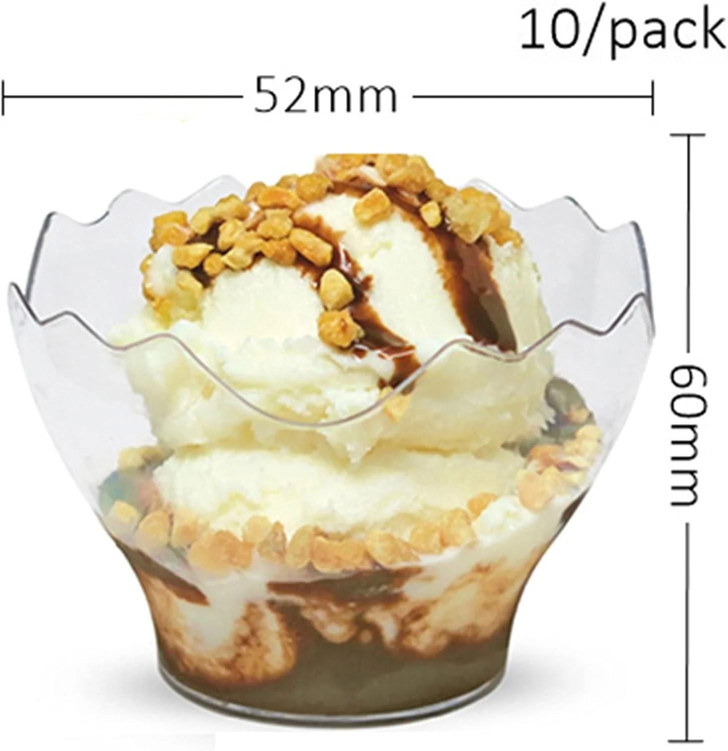 ظروف دسر XRTLYH ظروف پلاستیکی یکبار مصرف ظروف دسر لبه دندانه دار اره ای شفاف کاسه دسر لوازم عروسی مهمانی برای پذیرایی عروسی (رنگ: شفاف، اندازه: یک سایز) ظروف دسر XRTLYH ظروف پلاستیکی یکبار مصرف ظروف دسر لبه دندانه دار اره ای شفاف کاسه دسر لوازم عروسی مهمانی برای پذیرایی عروسی (رنگ: شفاف، اندازه: یک سایز)