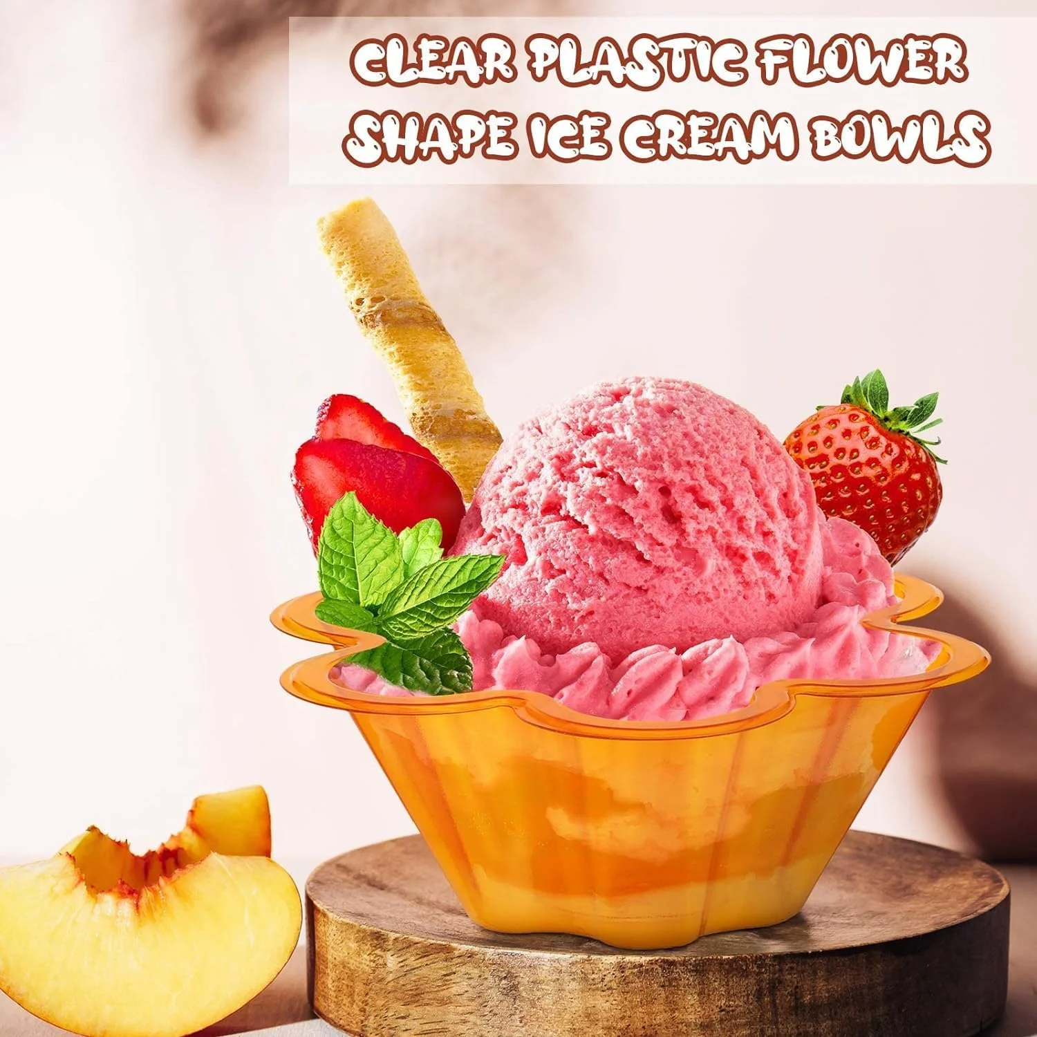 ظروف بستنی پلاستیکی، 200 عدد فنجان دسر 250 میلی لیتری، ظروف یکبار مصرف رنگارنگ به شکل گل برای پودینگ، میوه، ترافل، ظروف تست، برای سرو پیش غذاهای شکلاتی، نمونه برداری در مهمانی (4 رنگ * 50) ظروف بستنی پلاستیکی، 200 عدد فنجان دسر 250 میلی لیتری، ظروف یکبار مصرف رنگارنگ به شکل گل برای پودینگ، میوه، ترافل، ظروف تست، برای سرو پیش غذاهای شکلاتی، نمونه برداری در مهمانی (4 رنگ * 50)