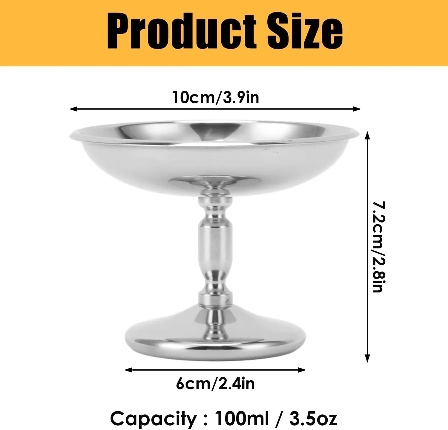 ست 4 تایی کاسه بستنی، قطر 10 سانتی متر، کاسه دسر استیل ضد زنگ وینتیج، لیوان کوکتل، کاسه دسر پایه دار، لیوان دسر بستنی سان دی برای میوه، سالاد، ماست و پودینگ میوه ست 4 تایی کاسه بستنی، قطر 10 سانتی متر، کاسه دسر استیل ضد زنگ وینتیج، لیوان کوکتل، کاسه دسر پایه دار، لیوان دسر بستنی سان دی برای میوه، سالاد، ماست و پودینگ میوه