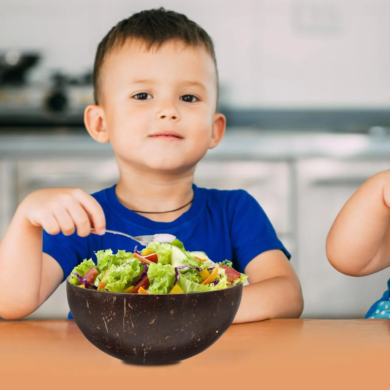 کاسه و قاشق نارگیلی Cabilock، یک ست ظروف دسر با تم هاوایی مناسب مهمانی ها، سرو میوه، بستنی و تنقلات، طبیعی و کاسه و قاشق نارگیلی Cabilock، یک ست ظروف دسر با تم هاوایی مناسب مهمانی ها، سرو میوه، بستنی و تنقلات، طبیعی و