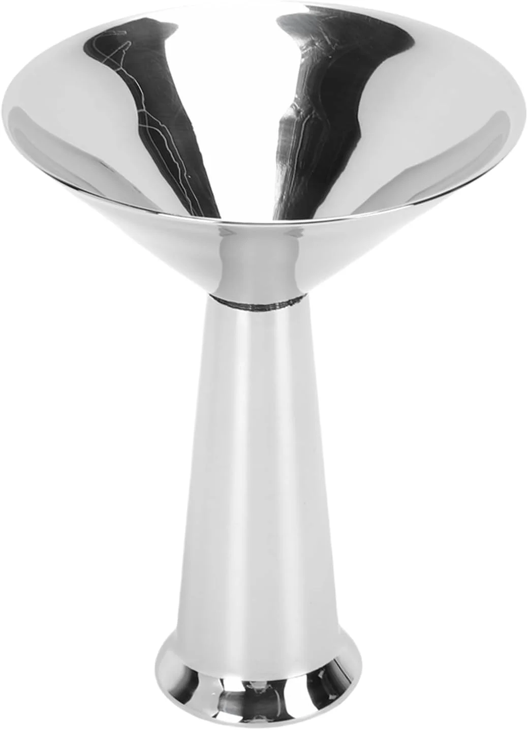 جام بستنی Depisuta، جام دسر استیل ضد زنگ پایه دار، جام های ماست، تنقلات و آبنبات برای سالاد، میوه، پودینگ، تزئینات جشن تولد و کریسمس (مخروطی) جام بستنی Depisuta، جام دسر استیل ضد زنگ پایه دار، جام های ماست، تنقلات و آبنبات برای سالاد، میوه، پودینگ، تزئینات جشن تولد و کریسمس (مخروطی)