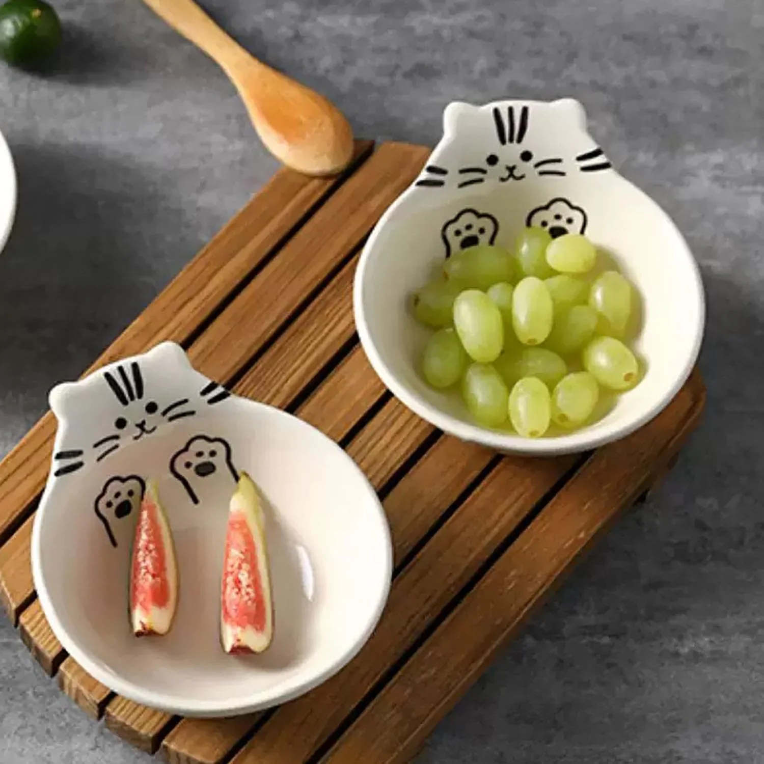 ست کاسه دسر سرامیکی FYUEROPA، ظروف کوچک سرو برای تنقلات، بستنی، میوه، ظروف جانبی و کاسه های سس، 120 میلی لیتر - ست 4 عددی ست کاسه دسر سرامیکی FYUEROPA، ظروف کوچک سرو برای تنقلات، بستنی، میوه، ظروف جانبی و کاسه های سس، 120 میلی لیتر - ست 4 عددی