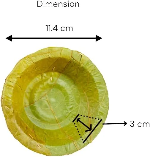 ظرف دسر یکبار مصرف برگ سالی سالم خوراکی | با ورق های راه راه | کوچک | 4.5 اینچ | ست 50 عددی | (سبز) ظرف دسر یکبار مصرف برگ سالی سالم خوراکی | با ورق های راه راه | کوچک | 4.5 اینچ | ست 50 عددی | (سبز)