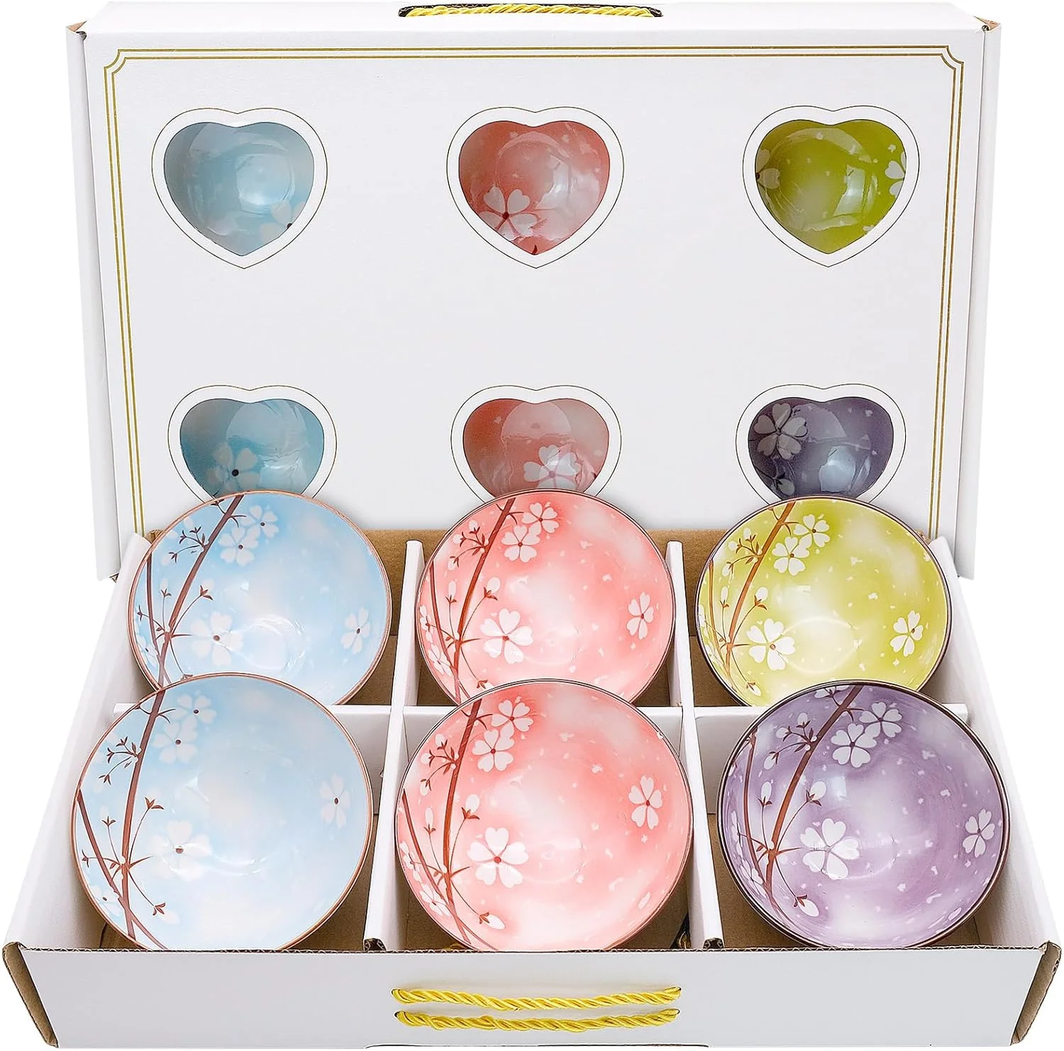 جی ال ان جی تی اچ او ان جی، ست 6 تایی کاسه سرامیکی، کاسه دسر، کاسه های سرامیکی برای کودکان و بزرگسالان، کاسه های کوچک سرامیکی 300 میلی لیتری برای سوپ، سالاد، دسر، میان وعده جی ال ان جی تی اچ او ان جی، ست 6 تایی کاسه سرامیکی، کاسه دسر، کاسه های سرامیکی برای کودکان و بزرگسالان، کاسه های کوچک سرامیکی 300 میلی لیتری برای سوپ، سالاد، دسر، میان وعده