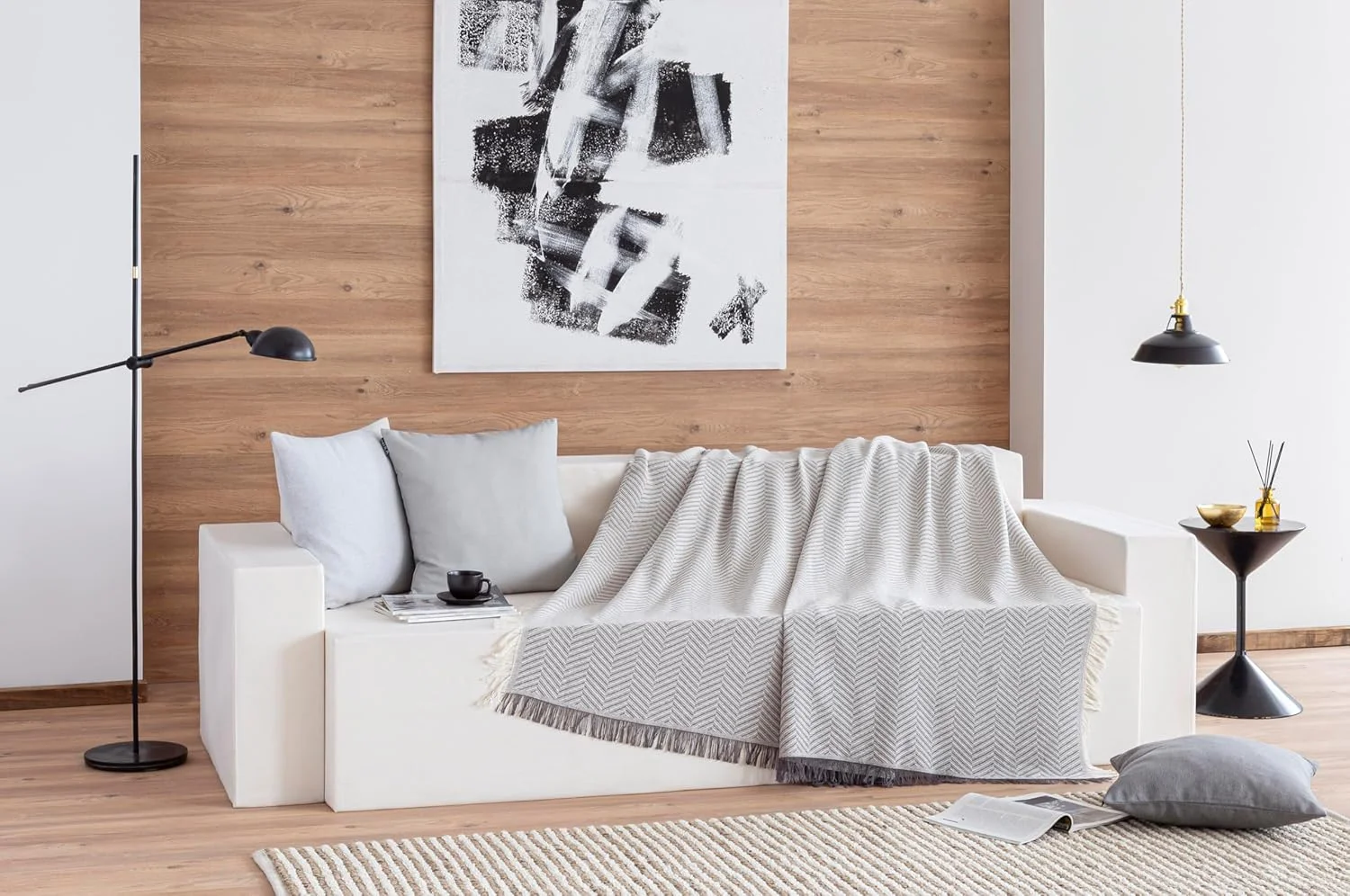 تودوکاما - روتختی چند منظوره برای مبل، رو انداز تخت، رو انداز مبل، جاراپاس، ساخت اسپانیا، طرح شاه ماهی (125 x 180 سانتی متر، خاکستری تیره) تودوکاما - روتختی چند منظوره برای مبل، رو انداز تخت، رو انداز مبل، جاراپاس، ساخت اسپانیا، طرح شاه ماهی (125 x 180 سانتی متر، خاکستری تیره)