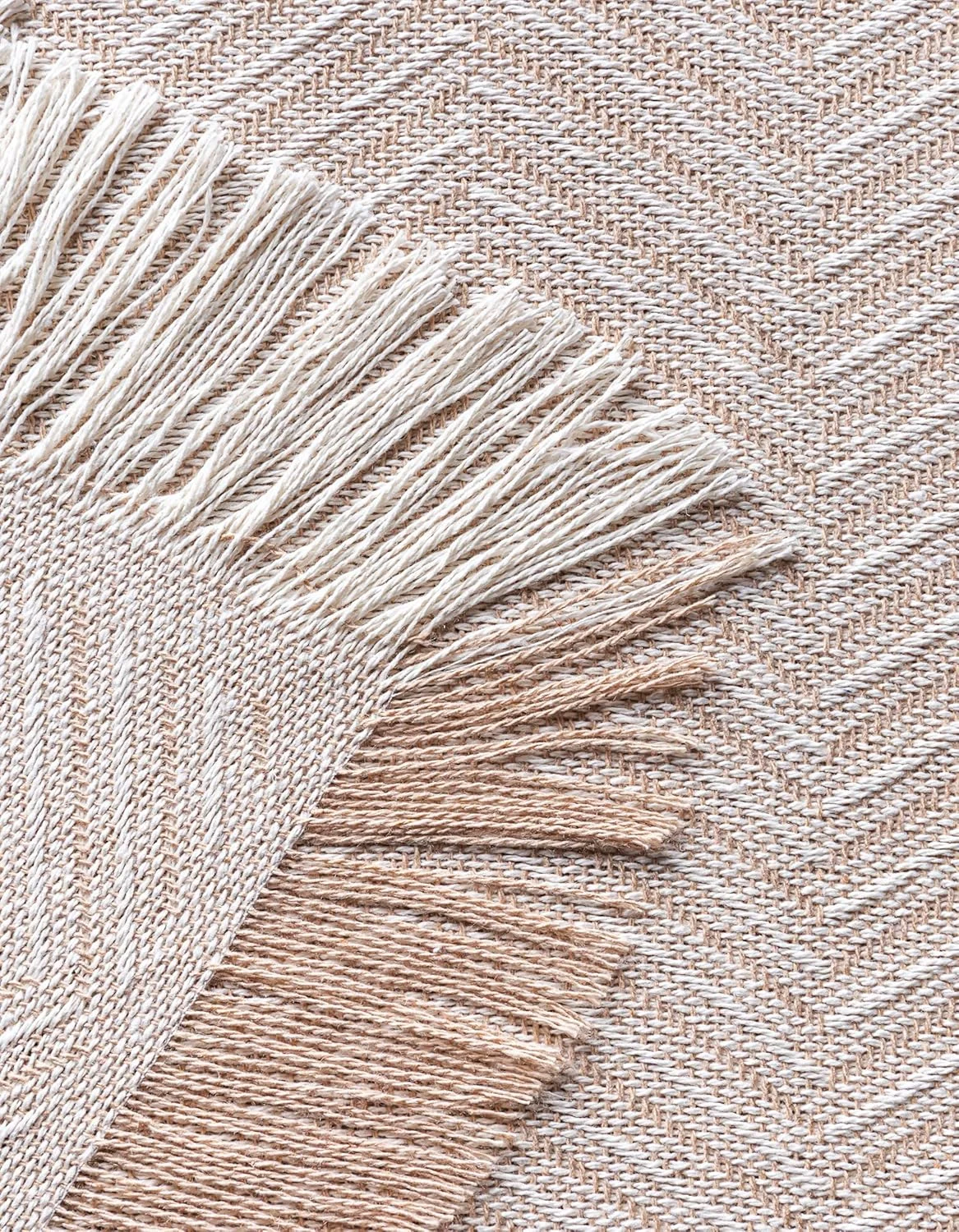 رو تختی چند منظوره تودوکاما، روکش مبل، پتوی تخت، روکش مبل، جاراپاس، طرح شاه ماهی (125 x 180 سانتی متر، بژ شنی)