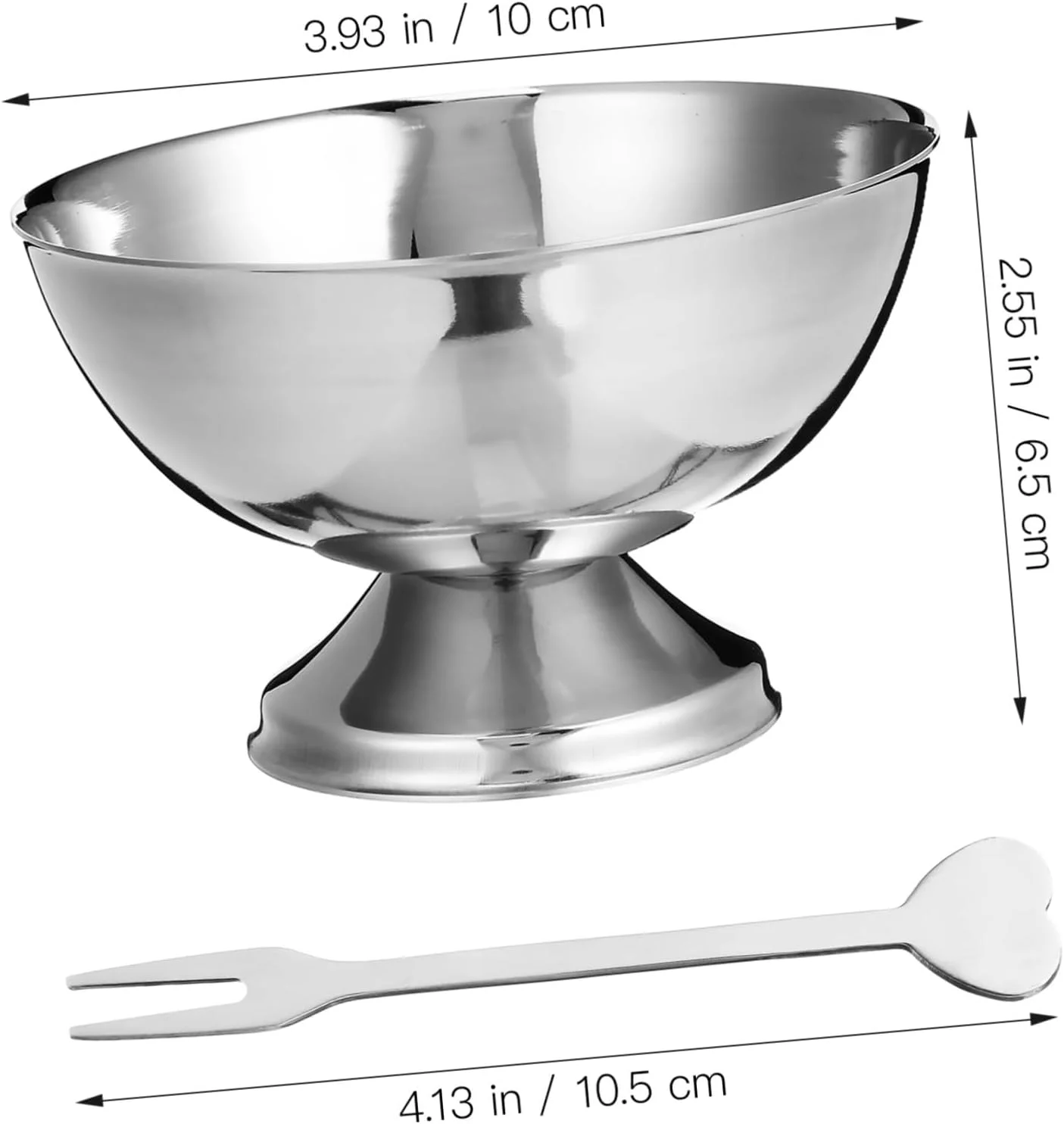 جام بستنی Ipetboom، جام سالاد، نگهدارنده اسنک، کاسه میوه، کاسه بستنی استیل ضد زنگ خلاقانه، جام دسر، میوه، اسنک، آب نبات، متوسط جام بستنی Ipetboom، جام سالاد، نگهدارنده اسنک، کاسه میوه، کاسه بستنی استیل ضد زنگ خلاقانه، جام دسر، میوه، اسنک، آب نبات، متوسط