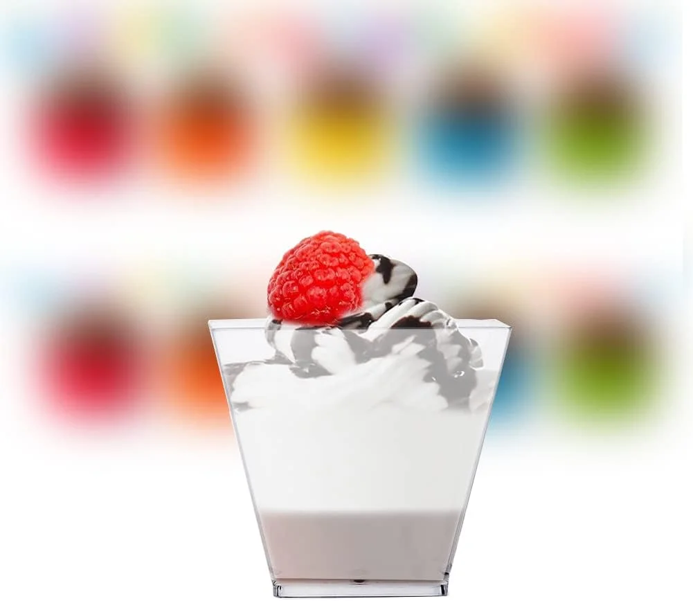 ظروف دسر پلاستیکی Jesdavan، کاسه دسر 60 میلی لیتری، 50 عدد کاسه دسر با قاشق، کاسه دسر قابل استفاده مجدد، فنجان دسر پلاستیکی DIY، ست کاسه دسر برای خانه، دسر، پیک نیک، مهمانی ظروف دسر پلاستیکی Jesdavan، کاسه دسر 60 میلی لیتری، 50 عدد کاسه دسر با قاشق، کاسه دسر قابل استفاده مجدد، فنجان دسر پلاستیکی DIY، ست کاسه دسر برای خانه، دسر، پیک نیک، مهمانی