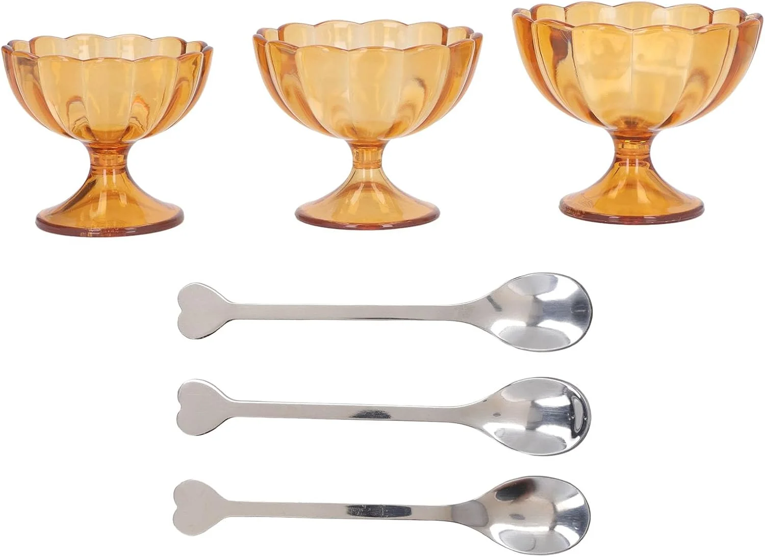 Jectse ست 3 عددی کاسه دسر پایه دار زیبا با قاشق استیل، فنجان پودینگ، مناسب مهمانی، خانواده، بار، کافه، رویدادهای فضای باز، پیک نیک، بستنی، سالاد میوه، اسنک، کوکتل (قهوه ای تیره) Jectse ست 3 عددی کاسه دسر پایه دار زیبا با قاشق استیل، فنجان پودینگ، مناسب مهمانی، خانواده، بار، کافه، رویدادهای فضای باز، پیک نیک، بستنی، سالاد میوه، اسنک، کوکتل (قهوه ای تیره)