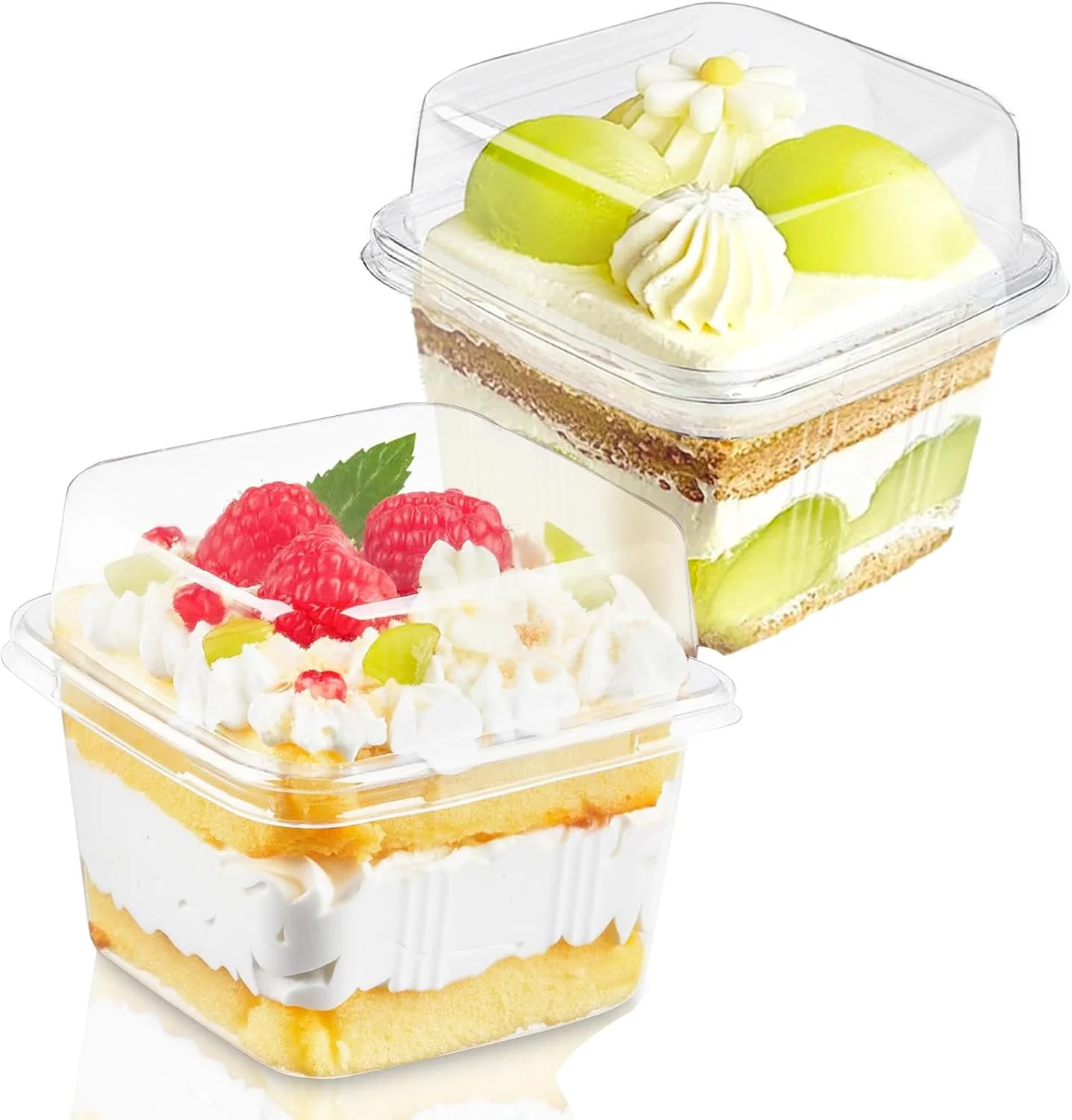 ایمونل 50 عدد کاپ دسر با درب 240 میلیلیتری، کاپهای دسر پلاستیکی شفاف قابل استفاده مجدد، کاسههای دسر، ظروف مناسب کیک فنجانی، پودینگ، اسنک، ماست، پارفه، میوه، موس برای مهمانی، تولد ایمونل 50 عدد کاپ دسر با درب 240 میلیلیتری، کاپهای دسر پلاستیکی شفاف قابل استفاده مجدد، کاسههای دسر، ظروف مناسب کیک فنجانی، پودینگ، اسنک، ماست، پارفه، میوه، موس برای مهمانی، تولد