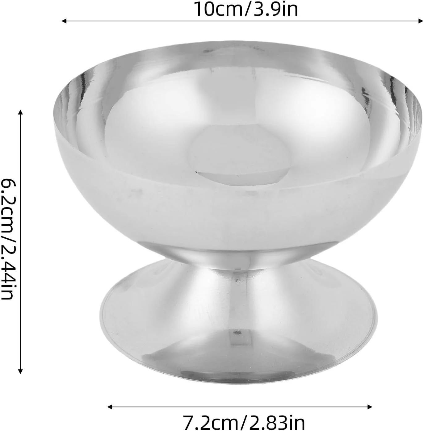 کاسه دسر استیل 304 Jectse، فنجان دسر 200 میلی لیتری، فنجان پودینگ، مناسب مهمانی، خانواده، بار، کافه، رویدادهای فضای باز، پیک نیک (کوتاه) کاسه دسر استیل 304 Jectse، فنجان دسر 200 میلی لیتری، فنجان پودینگ، مناسب مهمانی، خانواده، بار، کافه، رویدادهای فضای باز، پیک نیک (کوتاه)