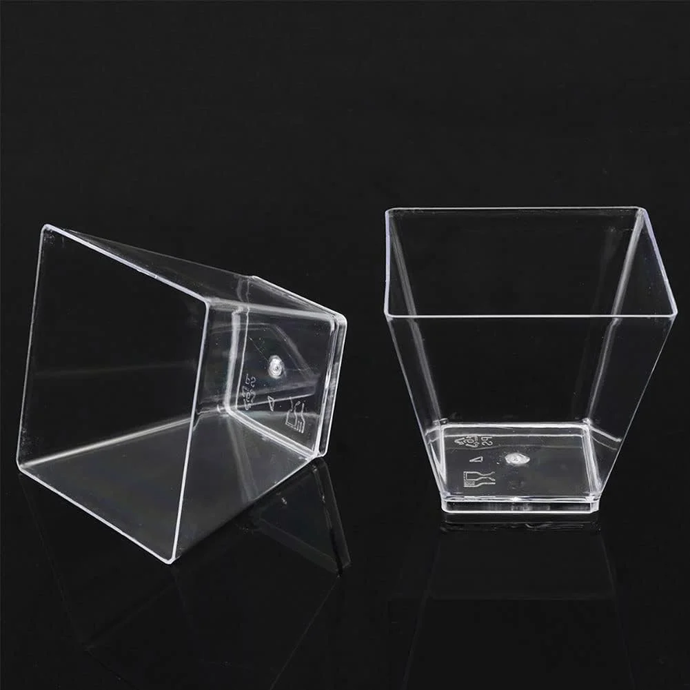 ظروف دسر پلاستیکی Jesdavan، کاسه دسر 60 میلی لیتری، 50 عدد کاسه دسر با قاشق، کاسه دسر قابل استفاده مجدد، فنجان دسر پلاستیکی DIY، ست کاسه دسر برای خانه، دسر، پیک نیک، مهمانی ظروف دسر پلاستیکی Jesdavan، کاسه دسر 60 میلی لیتری، 50 عدد کاسه دسر با قاشق، کاسه دسر قابل استفاده مجدد، فنجان دسر پلاستیکی DIY، ست کاسه دسر برای خانه، دسر، پیک نیک، مهمانی