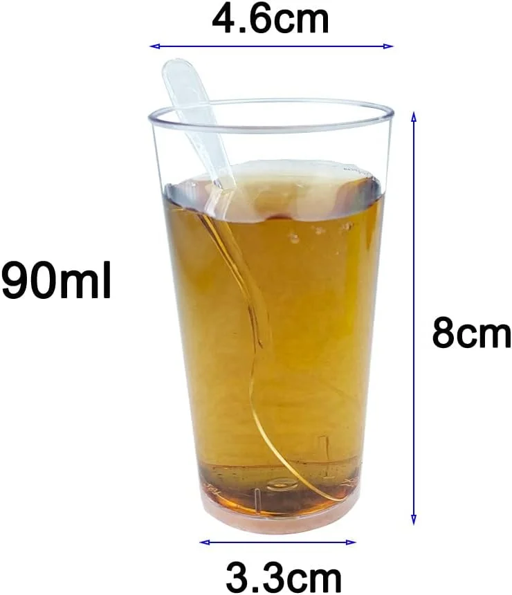 ظروف دسر Jesdavan پلاستیکی 50 عددی، فنجان های دسر مینی 90 میلی لیتری، کاسه های غذای انگشتی، فنجان های دسر قابل استفاده مجدد، لیوان های دسر شفاف قابل استفاده مجدد برای موس، پودینگ، بستنی و دسر (8 x 5 سانتی متر) ظروف دسر Jesdavan پلاستیکی 50 عددی، فنجان های دسر مینی 90 میلی لیتری، کاسه های غذای انگشتی، فنجان های دسر قابل استفاده مجدد، لیوان های دسر شفاف قابل استفاده مجدد برای موس، پودینگ، بستنی و دسر (8 x 5 سانتی متر)