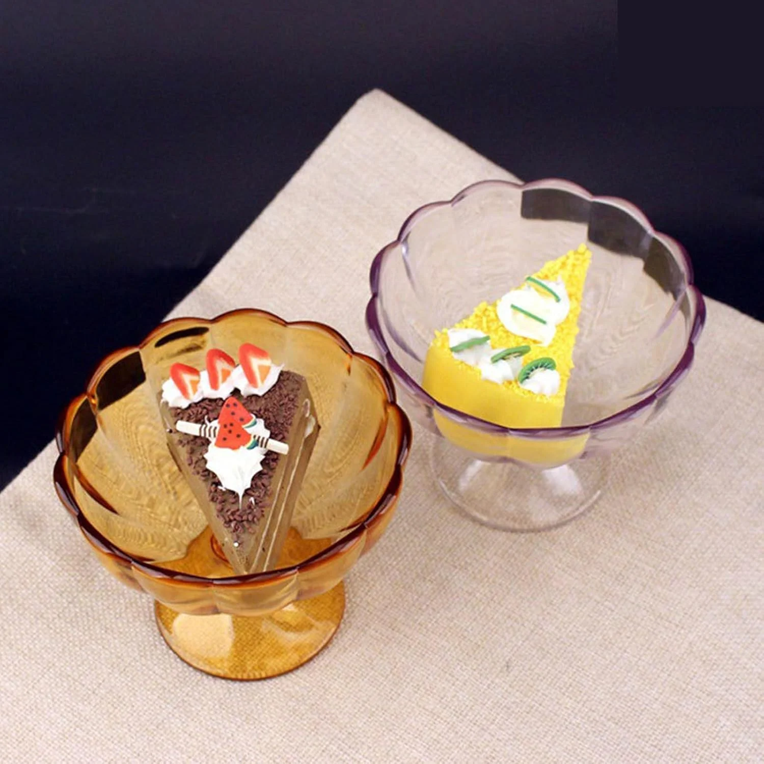 Jectse ست 3 عددی کاسه دسر پایه دار زیبا با قاشق استیل، فنجان پودینگ، مناسب مهمانی، خانواده، بار، کافه، رویدادهای فضای باز، پیک نیک، بستنی، سالاد میوه، اسنک، کوکتل (قهوه ای تیره) Jectse ست 3 عددی کاسه دسر پایه دار زیبا با قاشق استیل، فنجان پودینگ، مناسب مهمانی، خانواده، بار، کافه، رویدادهای فضای باز، پیک نیک، بستنی، سالاد میوه، اسنک، کوکتل (قهوه ای تیره)