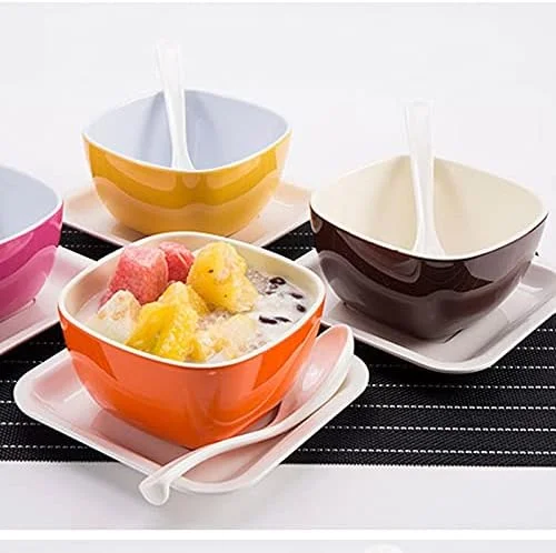 کاسه های HHMMEDE طراحی ممتاز - کاسه نشکن کاسه دسر ملامینه کاسه پلاستیکی کوچک تجاری کاسه های HHMMEDE طراحی ممتاز - کاسه نشکن کاسه دسر ملامینه کاسه پلاستیکی کوچک تجاری