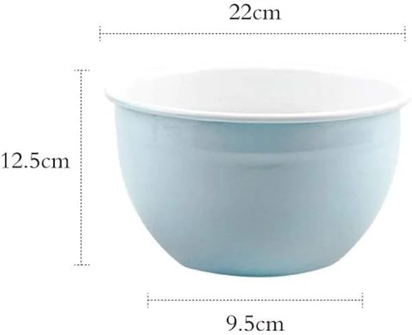 HHMMEDE Bowls Porcelain Enamel Bowl Storage Box Dessert Bowl Snack Tray Bakery Accessories(1) HHMMEDE Bowls Porcelain Enamel Bowl Storage Box Dessert Bowl Snack Tray Bakery Accessories(1)