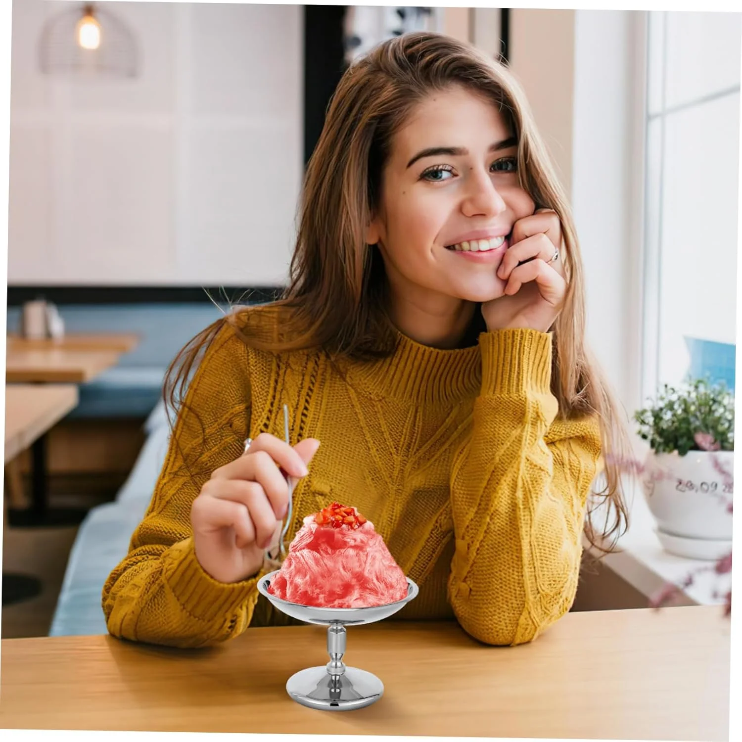 همتون کاسه دسر فلزی، جام بستنی، کاسه بستنی استیل، کاسه میوه، جام موس، کاسه دسر برای سرو بستنی، سالاد، میوه و پودینگ همتون کاسه دسر فلزی، جام بستنی، کاسه بستنی استیل، کاسه میوه، جام موس، کاسه دسر برای سرو بستنی، سالاد، میوه و پودینگ