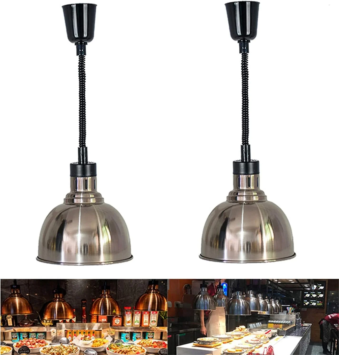 لامپ گرمکن غذا آویز، لامپ گرم نگهدارنده غذا تجاری، لامپ گرمایشی آویز تلسکوپی، لامپ گرمکن تجاری برای سرو غذا لامپ گرمکن غذا آویز، لامپ گرم نگهدارنده غذا تجاری، لامپ گرمایشی آویز تلسکوپی، لامپ گرمکن تجاری برای سرو غذا