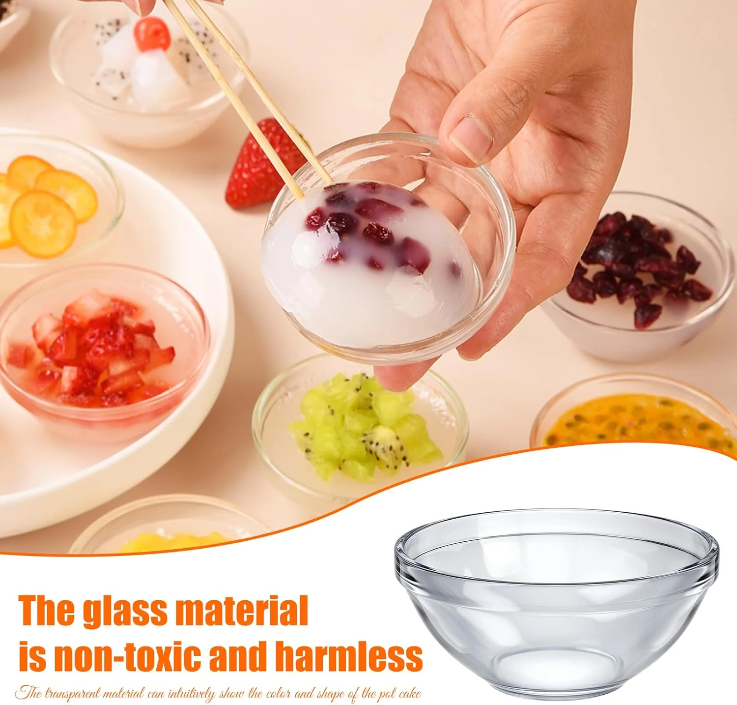 کاسه های شیشه ای شفاف 3 اینچی Henrrida، 6 عددی، کاسه های آماده سازی 2.5 اونسی قابل چیدن برای کاسه دسر، کاسه سس، کاسه های رویه بستنی، کاسه های آب نبات (شفاف) کاسه های شیشه ای شفاف 3 اینچی Henrrida، 6 عددی، کاسه های آماده سازی 2.5 اونسی قابل چیدن برای کاسه دسر، کاسه سس، کاسه های رویه بستنی، کاسه های آب نبات (شفاف)