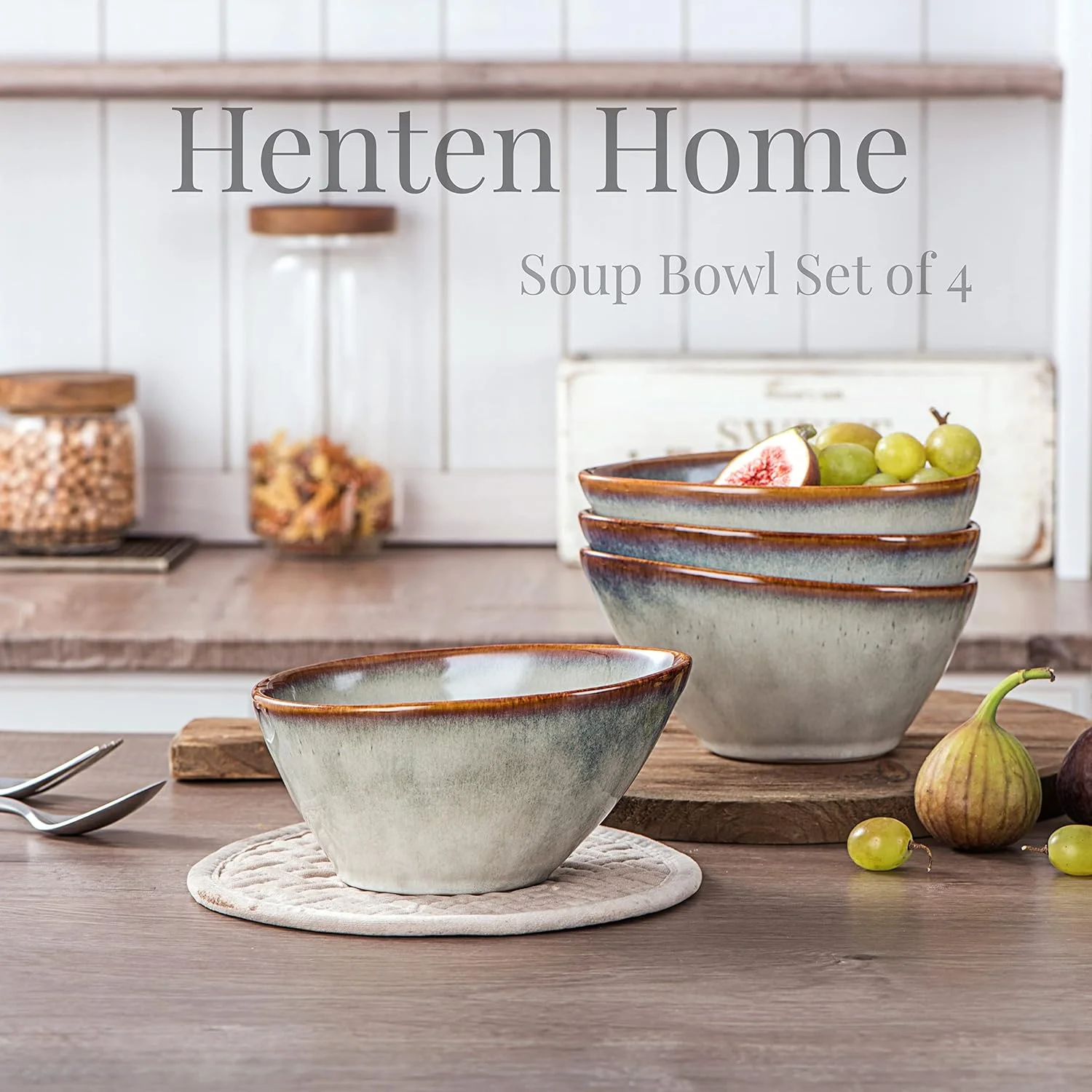 کاسه رامن خانگی Henten، کاسه های پاستا سنگی، ست 4 عددی کاسه، کاسه دسر، کاسه تنقلات، کاسه بستنی، کاسه 600 میلی لیتر، طراحی وینتیج کاسه رامن خانگی Henten، کاسه های پاستا سنگی، ست 4 عددی کاسه، کاسه دسر، کاسه تنقلات، کاسه بستنی، کاسه 600 میلی لیتر، طراحی وینتیج