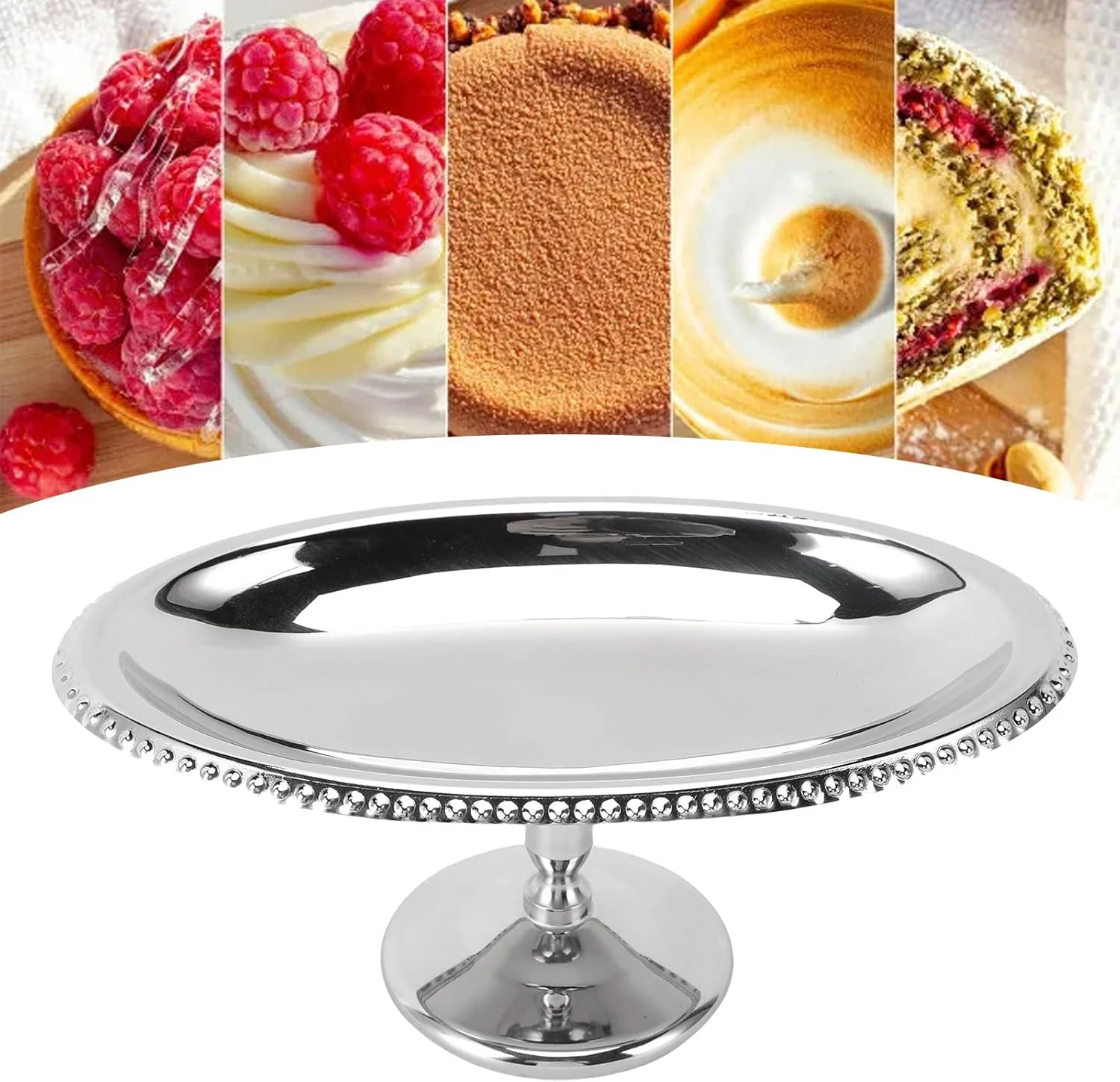 هافی کاسه دسر استیل ضد زنگ، بیضی شکل پایه دار، مناسب بستنی، ضد زنگ و قابل شستشو در ماشین ظرفشویی، مناسب برای پودینگ، میوه، مهمانی ها، عروسی ها، رستوران ها و مصارف خانگی (B) هافی کاسه دسر استیل ضد زنگ، بیضی شکل پایه دار، مناسب بستنی، ضد زنگ و قابل شستشو در ماشین ظرفشویی، مناسب برای پودینگ، میوه، مهمانی ها، عروسی ها، رستوران ها و مصارف خانگی (B)