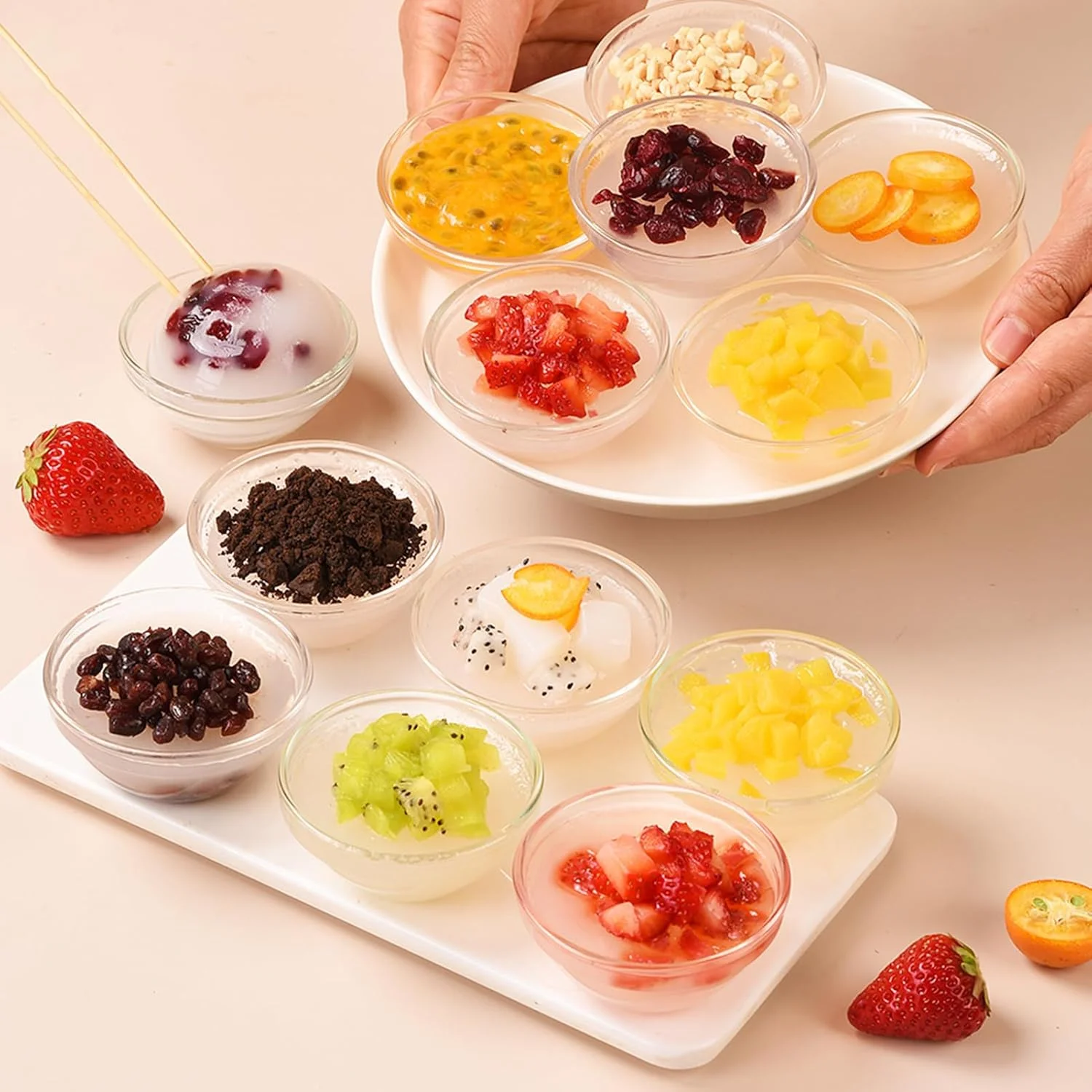 کاسه های شیشه ای شفاف 3 اینچی Henrrida، 6 عددی، کاسه های آماده سازی 2.5 اونسی قابل چیدن برای کاسه دسر، کاسه سس، کاسه های رویه بستنی، کاسه های آب نبات (شفاف) کاسه های شیشه ای شفاف 3 اینچی Henrrida، 6 عددی، کاسه های آماده سازی 2.5 اونسی قابل چیدن برای کاسه دسر، کاسه سس، کاسه های رویه بستنی، کاسه های آب نبات (شفاف)