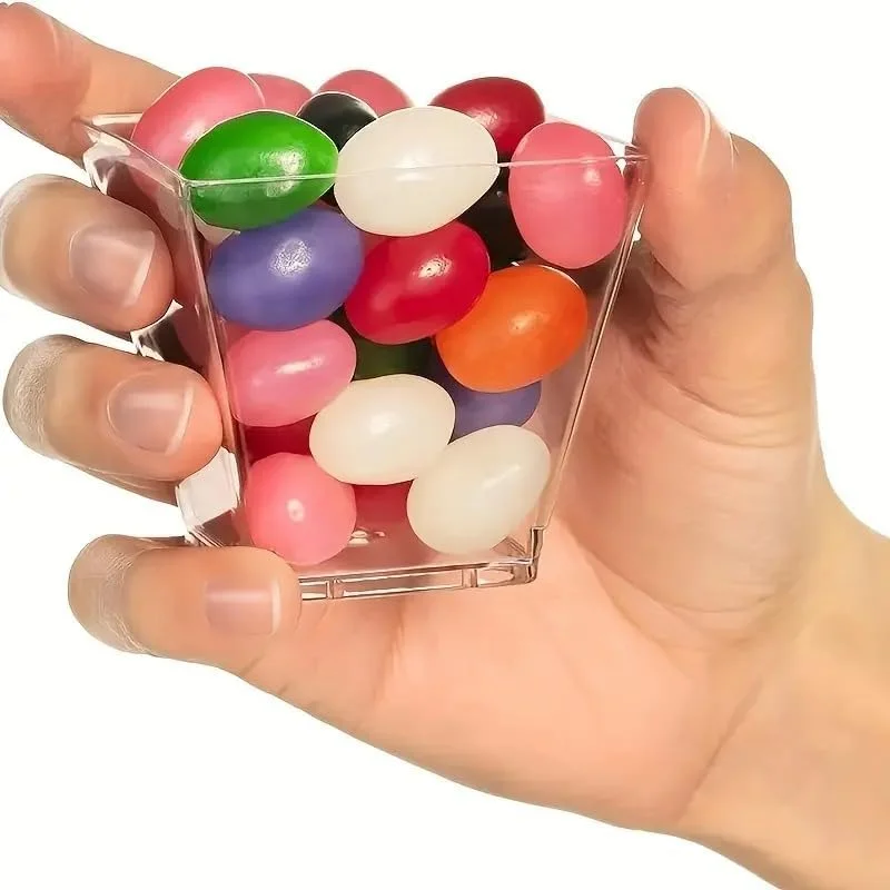 ظروف دسری گلدایج 24 عددی 150 میلی لیتری یکبار مصرف، مناسب برای میوه، موس، بستنی، پودینگ و موارد دیگر - کاسه مربعی - پلاستیک شفاف - ایده آل برای مهمانی ها و بوفه ها ظروف دسری گلدایج 24 عددی 150 میلی لیتری یکبار مصرف، مناسب برای میوه، موس، بستنی، پودینگ و موارد دیگر - کاسه مربعی - پلاستیک شفاف - ایده آل برای مهمانی ها و بوفه ها