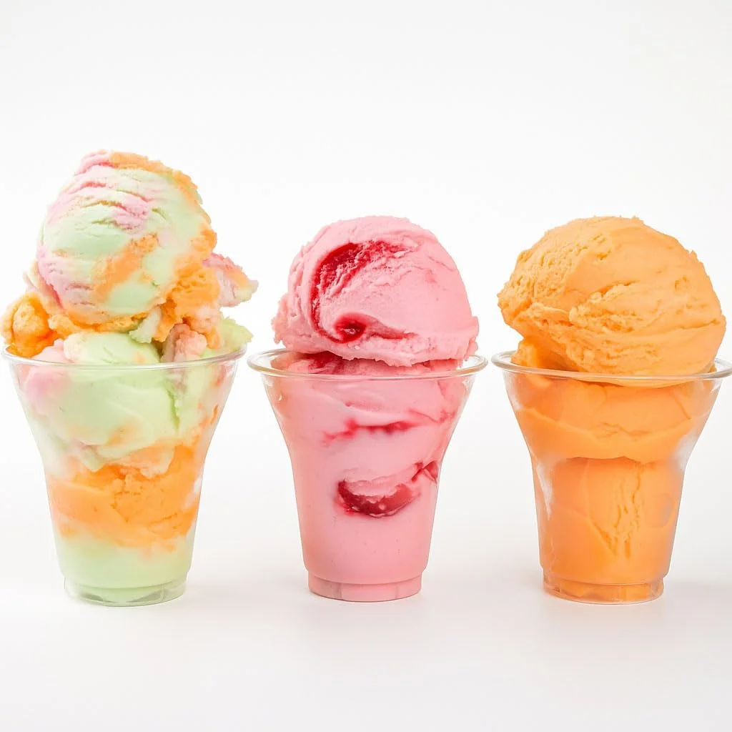 گلدن اپل، فنجان بستنی پلاستیکی شفاف 9 اونسی - 30 عددی بدون درب. کاسه های دسر یکبار مصرف، دسر یخ زده گلدن اپل، فنجان بستنی پلاستیکی شفاف 9 اونسی - 30 عددی بدون درب. کاسه های دسر یکبار مصرف، دسر یخ زده