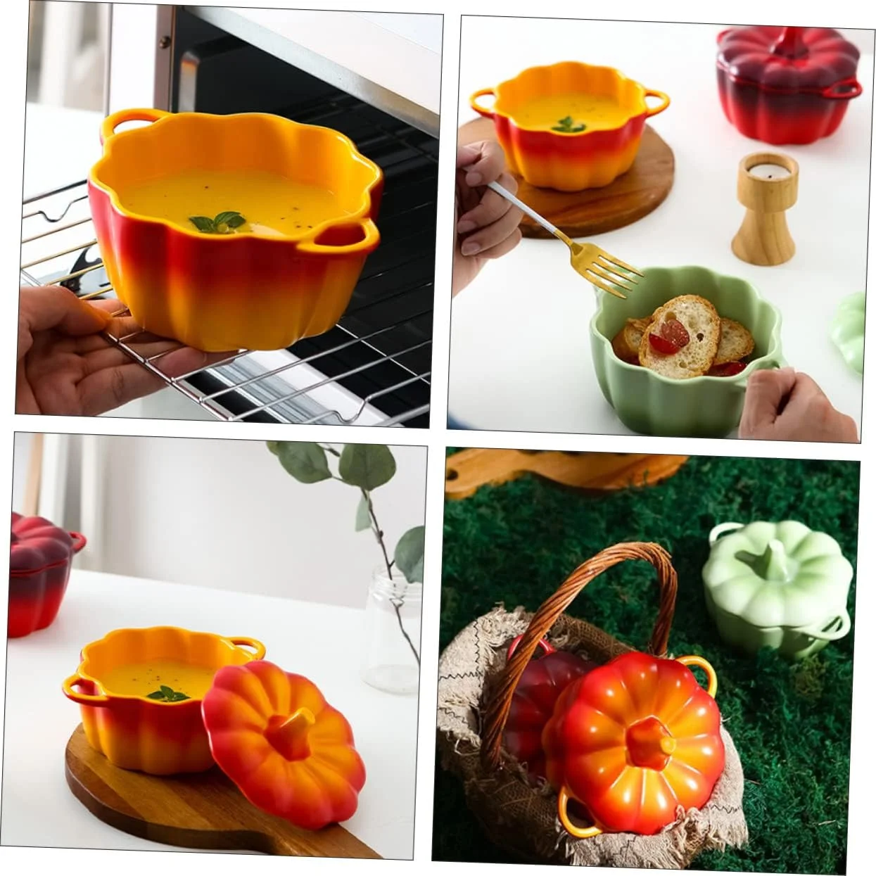 کاسه رامن گرادیانی با درب، کاسه های مخلوط کن سرامیکی، کاسه سرامیکی با درب، قابلمه سرامیکی، کاسه سوپ غلات، کاسه های اسنک سرامیکی، کاسه دسر سرامیکی، ظروف غذاخوری سرامیکی (رنگ: سبزx2pc (رنگ کاسه رامن گرادیانی با درب، کاسه های مخلوط کن سرامیکی، کاسه سرامیکی با درب، قابلمه سرامیکی، کاسه سوپ غلات، کاسه های اسنک سرامیکی، کاسه دسر سرامیکی، ظروف غذاخوری سرامیکی (رنگ: سبزx2pc (رنگ