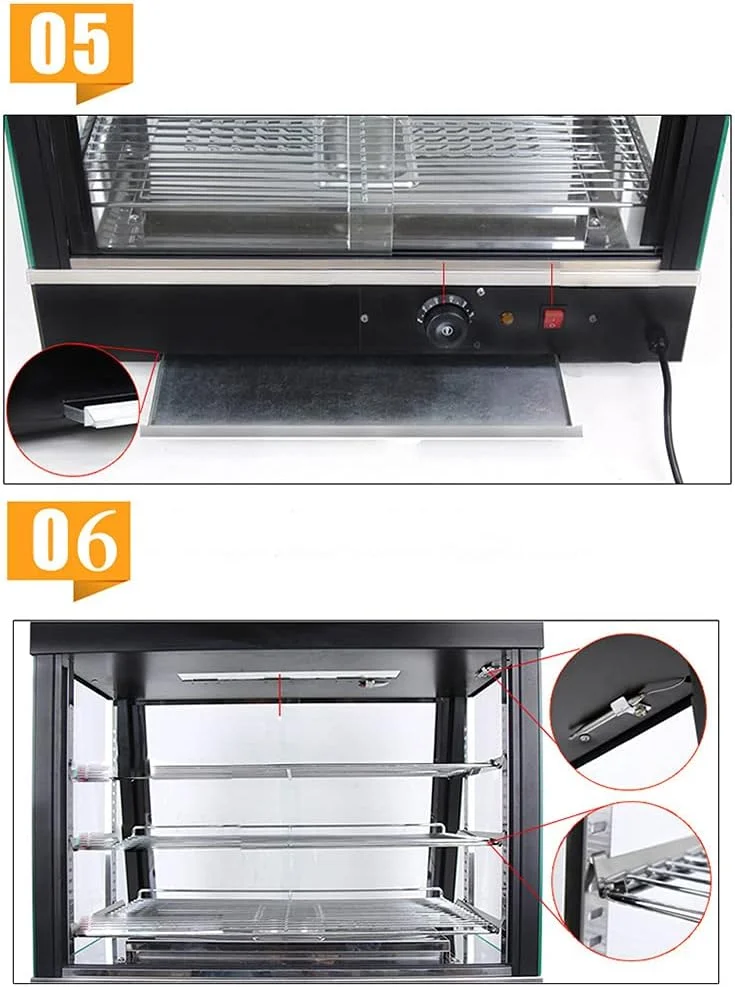 گرمکن غذای شیشه ای برقی گریس کیچن (660 * 480 * 640) گرمکن غذای شیشه ای برقی گریس کیچن (660 * 480 * 640)