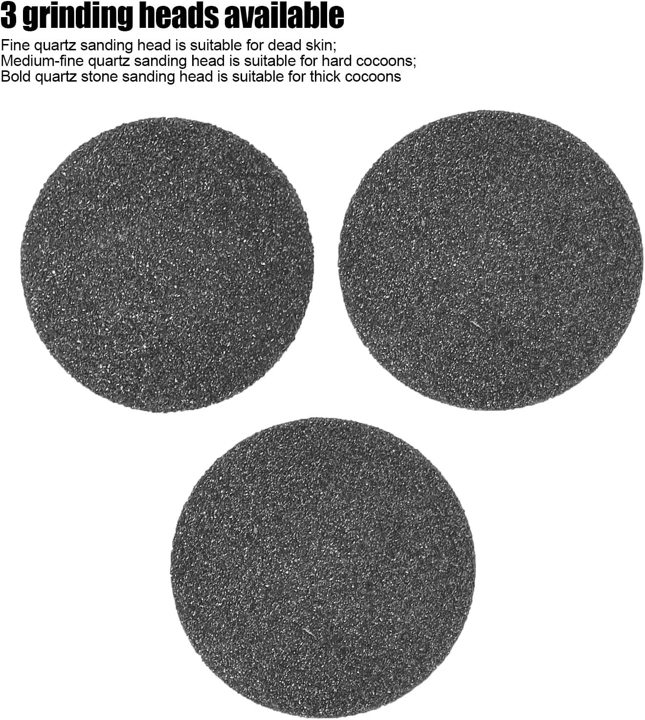 سوهان برقی پا Brrnoo، ابزار پدیکور قابل حمل و شارژی، دارای 3 سری سمباده، سوهان پا با قابلیت مکش برای از بین بردن پوست های مرده، سخت و خشک سوهان برقی پا Brrnoo، ابزار پدیکور قابل حمل و شارژی، دارای 3 سری سمباده، سوهان پا با قابلیت مکش برای از بین بردن پوست های مرده، سخت و خشک