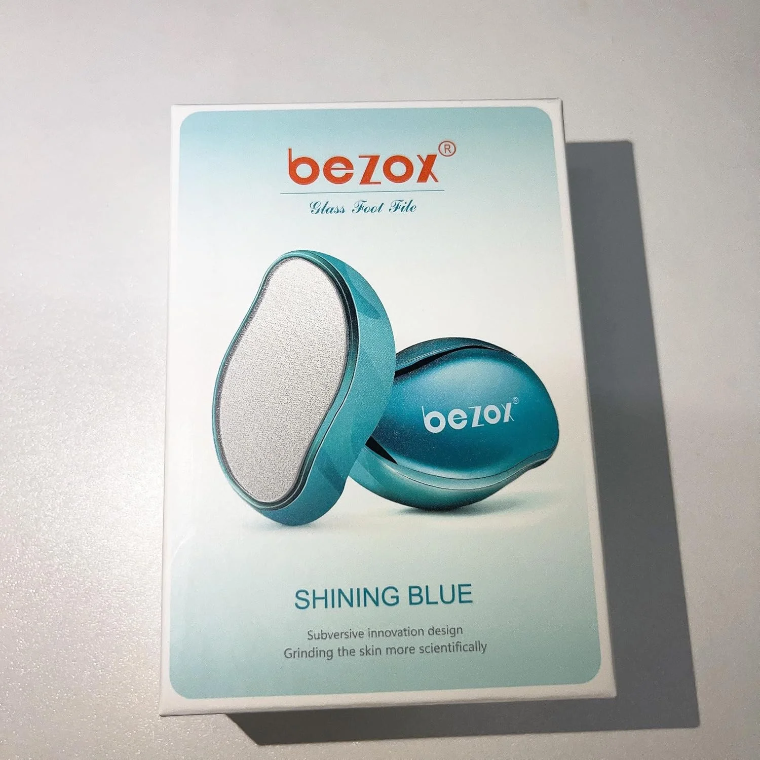 سوهان پای شیشه ای نانو 2 در 1 BEZOX برای اسپا پا، سالن خانگی - از بین برنده موثر پینه، بیدار کننده پاهای مخملی - Hig سوهان پای شیشه ای نانو 2 در 1 BEZOX برای اسپا پا، سالن خانگی - از بین برنده موثر پینه، بیدار کننده پاهای مخملی - Hig