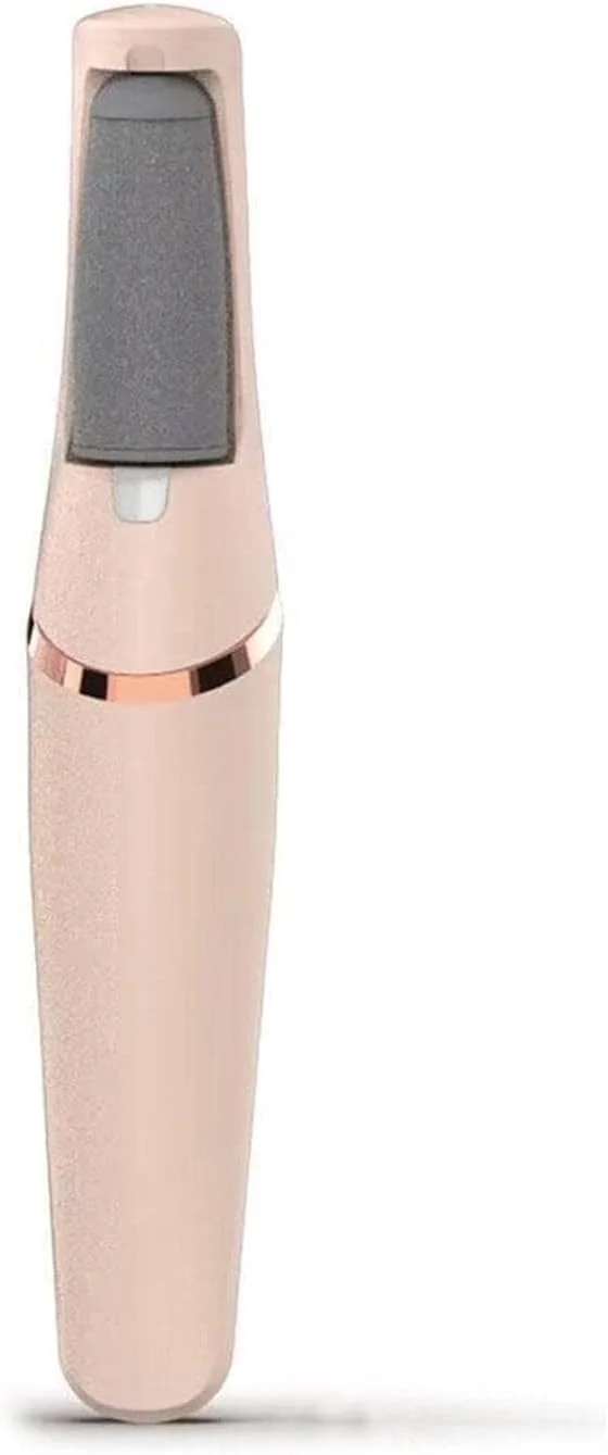 سوهان برقی کوچک از بین برنده پینه پا Derovan - کیت پدیکور فایل پا شارژی با 2 سری غلتکی، شارژ USB، ابزار حرفه ای مراقبت از پا