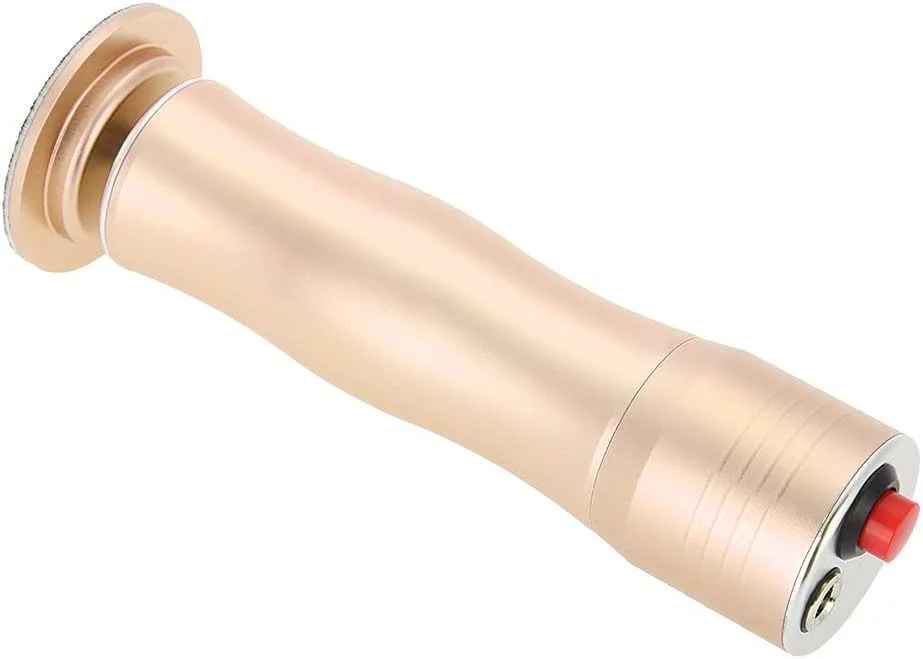 سوهان برقی پا Dixacyer، سوهان برقی از بین برنده پینه پا، ست هدیه ابزار مراقبت از پدیکور، برقی قابل حمل برای آقایان و خانم ها (رنگ: طلایی)