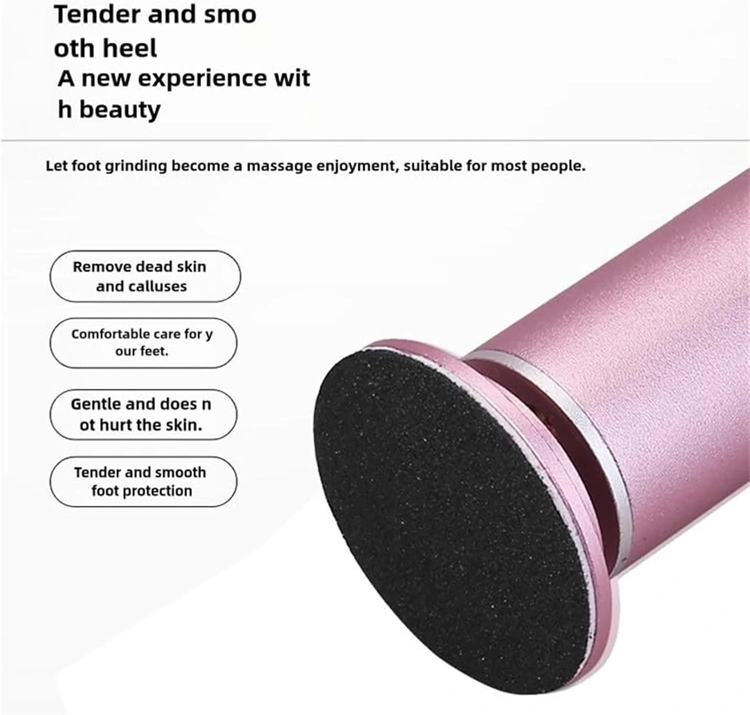 دستگاه از بین برنده پینه برقی پا Dermave، دستگاه از بین برنده پینه برقی پا، سوهان برقی از بین برنده پینه پا، سمباده پا از بین برنده پینه، بدنه آلیاژ آلومینیوم، سرعت قابل تنظیم 0-600 دور در دقیقه