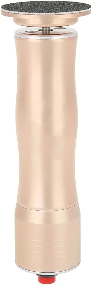 سوهان برقی پا Dixacyer، سوهان برقی از بین برنده پینه پا، ست هدیه ابزار مراقبت از پدیکور، برقی قابل حمل برای آقایان و خانم ها (رنگ: طلایی)