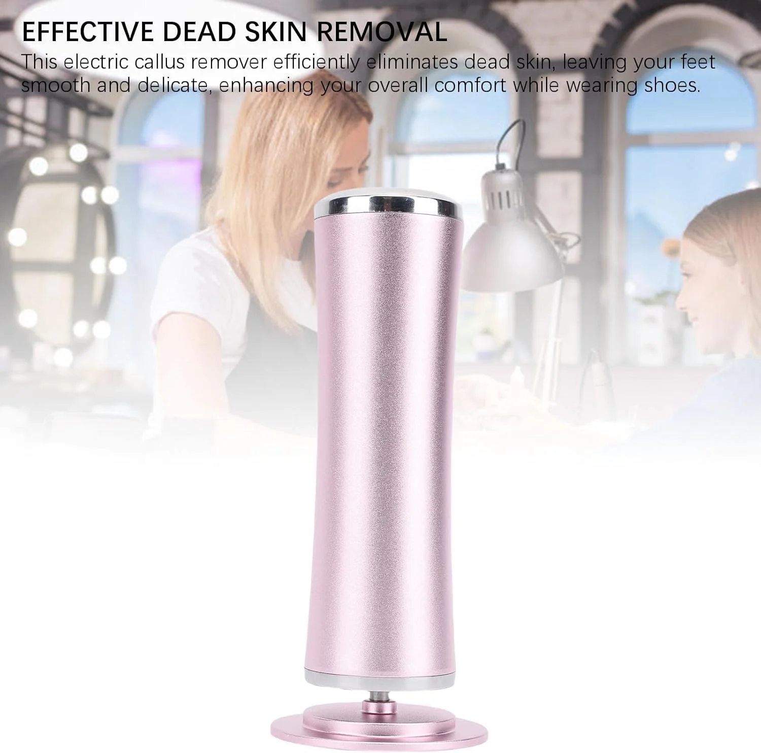 سوهان برقی پدیکور یینهینگ، سوهان برقی پا با سرعت 500 دور در دقیقه، ابزار حرفه ای پدیکور به همراه 60 عدد دیسک سمباده ای برای از بین بردن پینه، پوست های ترک خورده و پوست های مرده