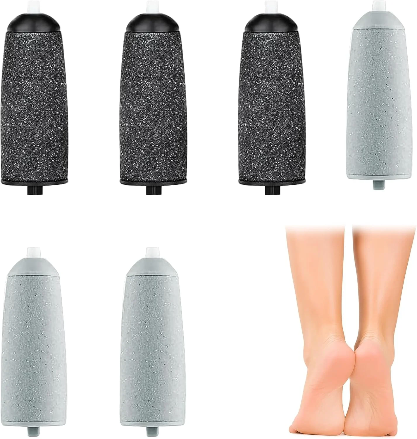 BOULESENM 6 عدد سری یدکی پدیکور، از بین برنده پینه، غلتک های یدکی برقی، پدهای یدکی برقی از بین برنده پینه پا با 3 سر دانه درشت و 3 سر دانه ریز (پدیکور) BOULESENM 6 عدد سری یدکی پدیکور، از بین برنده پینه، غلتک های یدکی برقی، پدهای یدکی برقی از بین برنده پینه پا با 3 سر دانه درشت و 3 سر دانه ریز (پدیکور)