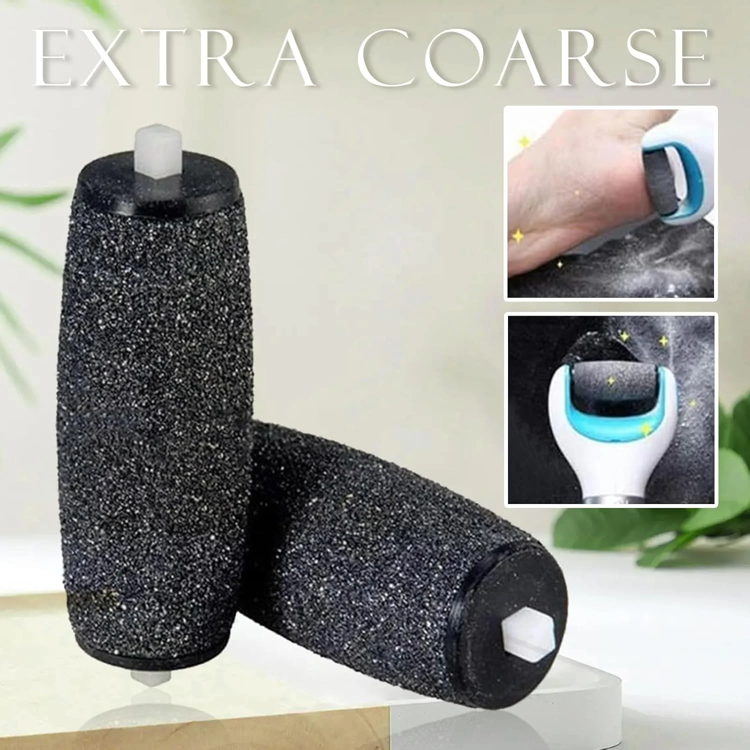 بسته 12 عددی غلتک های جایگزین KIRZAX برای از بین برنده پینه پا Scholl، سری های یدکی برای سوهان برقی پا، از بین برنده پینه، سازگار با Scholl Velvet Smooth، غلتک برای پدیکور بسته 12 عددی غلتک های جایگزین KIRZAX برای از بین برنده پینه پا Scholl، سری های یدکی برای سوهان برقی پا، از بین برنده پینه، سازگار با Scholl Velvet Smooth، غلتک برای پدیکور