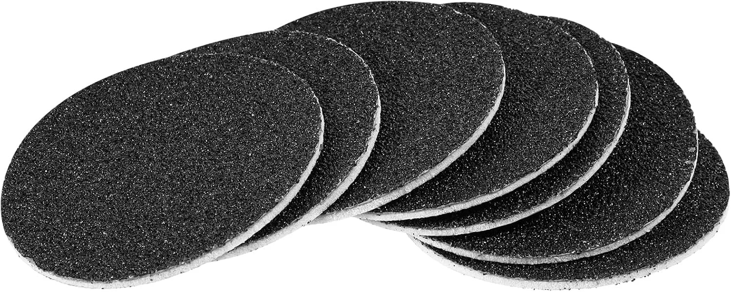 دایمهو دیسکهای سمبادهای قابل تعویض برای سوهان برقی پا، مجموعه 60 عددی سمباده برای پدیکور مردان و زنان، دیسکهای سمبادهای جایگزین ابزار حذف پوست مرده و ترک خورده، درجه زبری 60 دایمهو دیسکهای سمبادهای قابل تعویض برای سوهان برقی پا، مجموعه 60 عددی سمباده برای پدیکور مردان و زنان، دیسکهای سمبادهای جایگزین ابزار حذف پوست مرده و ترک خورده، درجه زبری 60