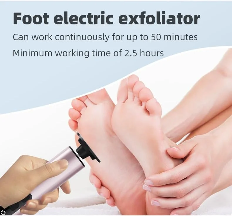 سوهان برقی پا، سرعت قابل تنظیم، سوهان و سنگ پای برقی قدرتمند برای پدیکور و از بین بردن پوست های مرده و سخت به همراه 30 عدد دیسک سمباده سوهان برقی پا، سرعت قابل تنظیم، سوهان و سنگ پای برقی قدرتمند برای پدیکور و از بین بردن پوست های مرده و سخت به همراه 30 عدد دیسک سمباده