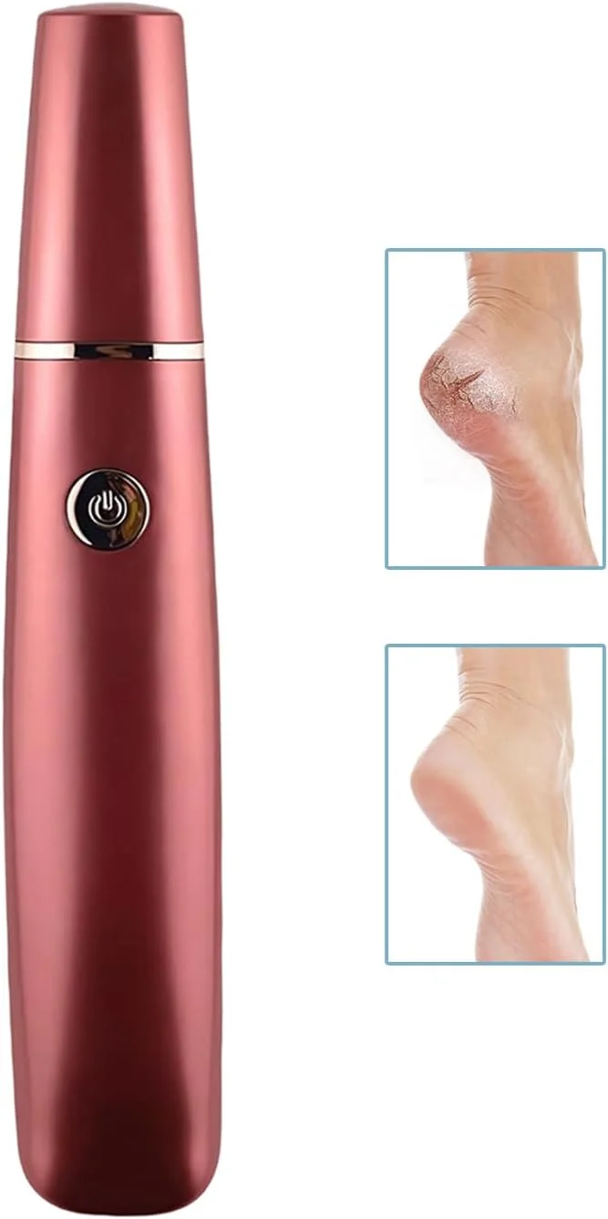 سوهان برقی پدیکور پا | از بین برنده پوست مرده پا، ابزار پدیکور و لایه بردار برای مراقبت از پاشنه پا، مناسب برای از بین بردن پوست های زبر، سخت و پوسته پوسته شده آقایان و بانوان