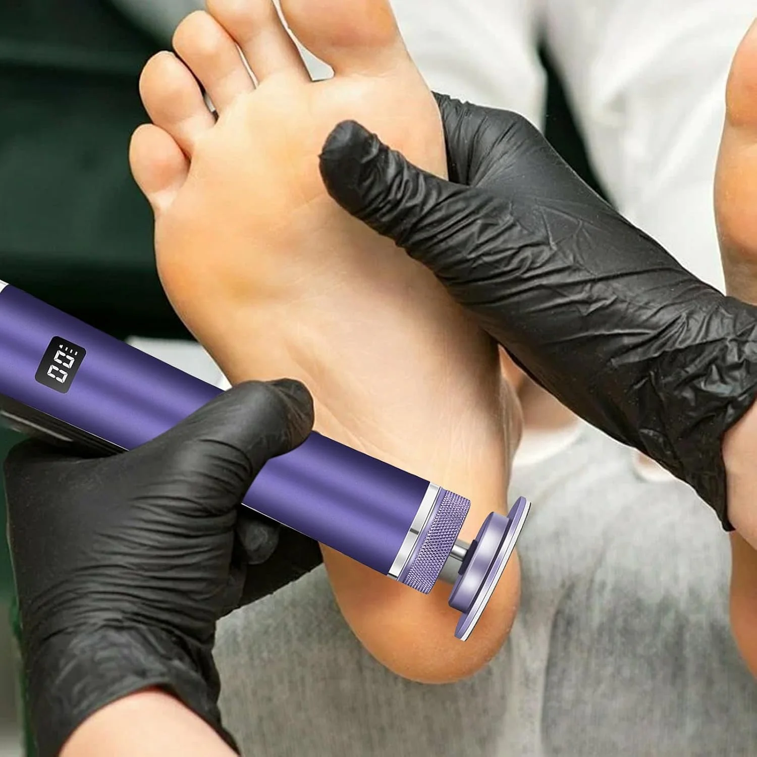 سوهان برقی پا | ماشین اصلاح برقی پا | اسکرابر پاشنه قابل تنظیم با 12 سرعت قابل شارژ برای مردان، زنان، ورزشکاران، سالمندان، پدیکور خانگی، سالن و اسپا سوهان برقی پا | ماشین اصلاح برقی پا | اسکرابر پاشنه قابل تنظیم با 12 سرعت قابل شارژ برای مردان، زنان، ورزشکاران، سالمندان، پدیکور خانگی، سالن و اسپا