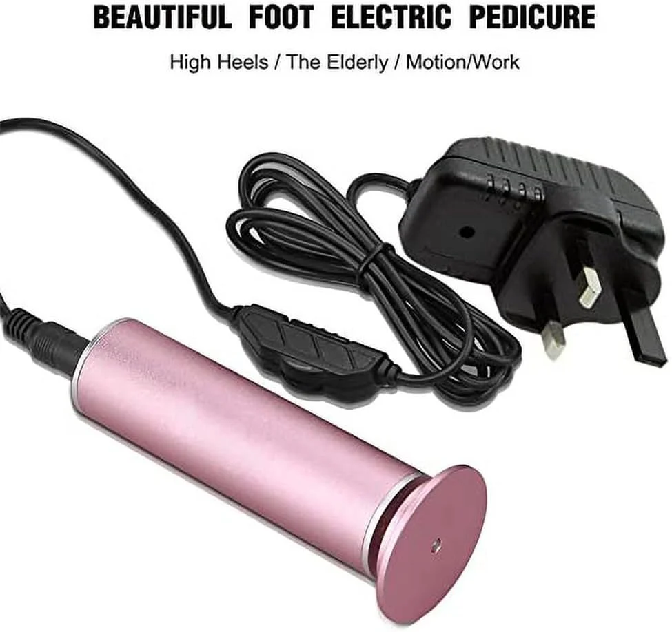 Electric Foot File, Callus Remover for Feet, Adjustable Speed Foot File with 60 Pcs Sandpaper Discs, Stepless Speed Control Pedicure Tools, Professional Pedicure Tool for Dead Skin and Calluses Electric Foot File, Callus Remover for Feet, Adjustable Speed Foot File with 60 Pcs Sandpaper Discs, Stepless Speed Control Pedicure Tools, Professional Pedicure Tool for Dead Skin and Calluses
